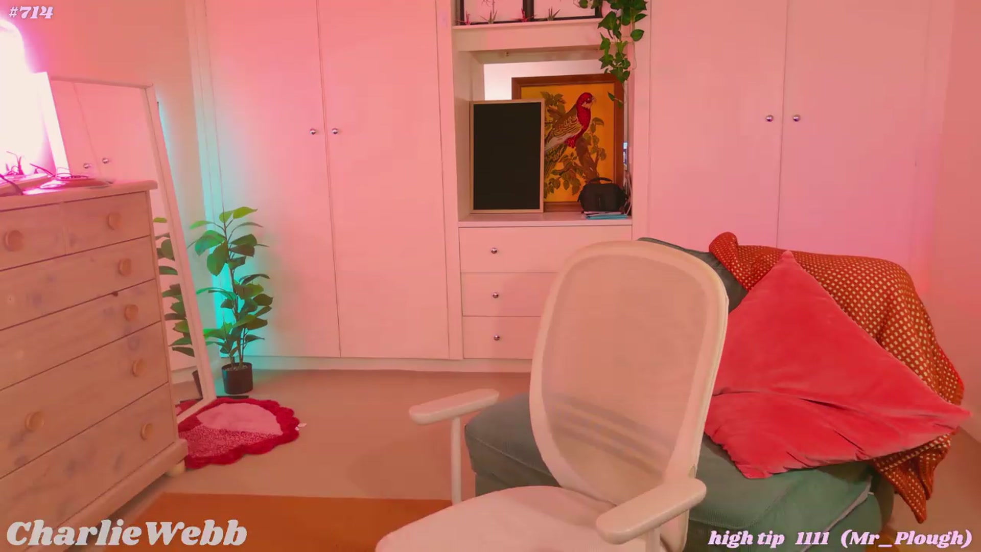 Gallery image thumbnail from CharlieWebb's myfreecams stream on, 06/07/2026, 09:36 image 7 of 20
