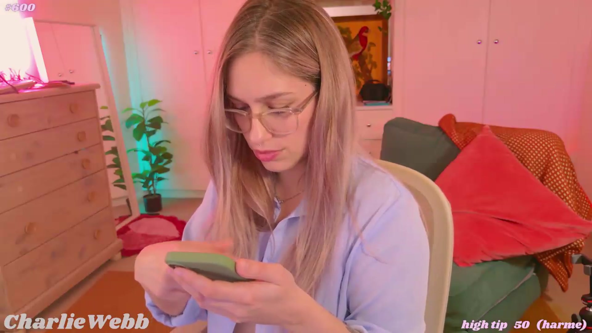 Gallery image thumbnail from CharlieWebb's myfreecams stream on, 06/08/2026, 03:14 image 17 of 20