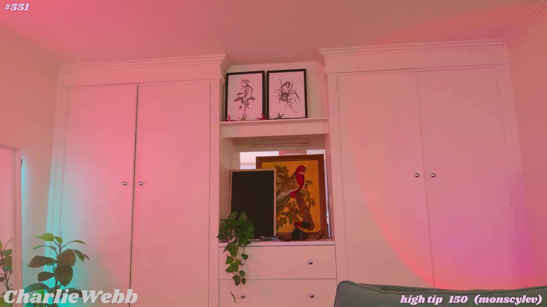 Gallery image thumbnail from CharlieWebb's myfreecams stream on, 06/16/2026, 10:46 image 4 of 20