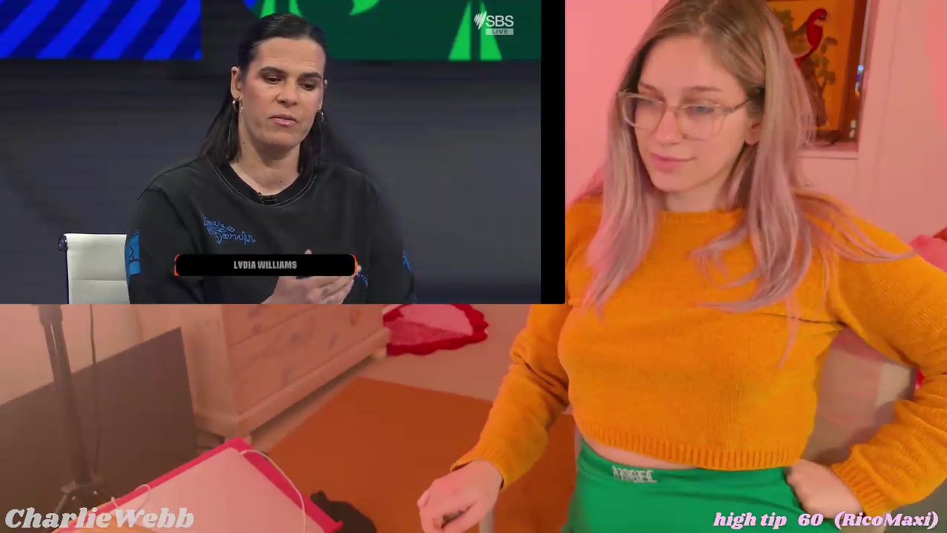 Gallery image thumbnail from CharlieWebb's myfreecams stream on, 06/19/2026, 21:29 image 5 of 20