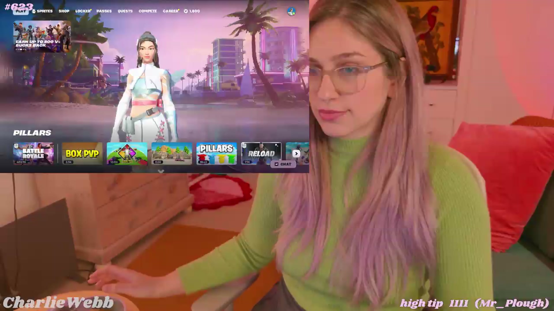 Gallery image thumbnail from CharlieWebb's myfreecams stream on, 06/21/2026, 05:18 image 18 of 20