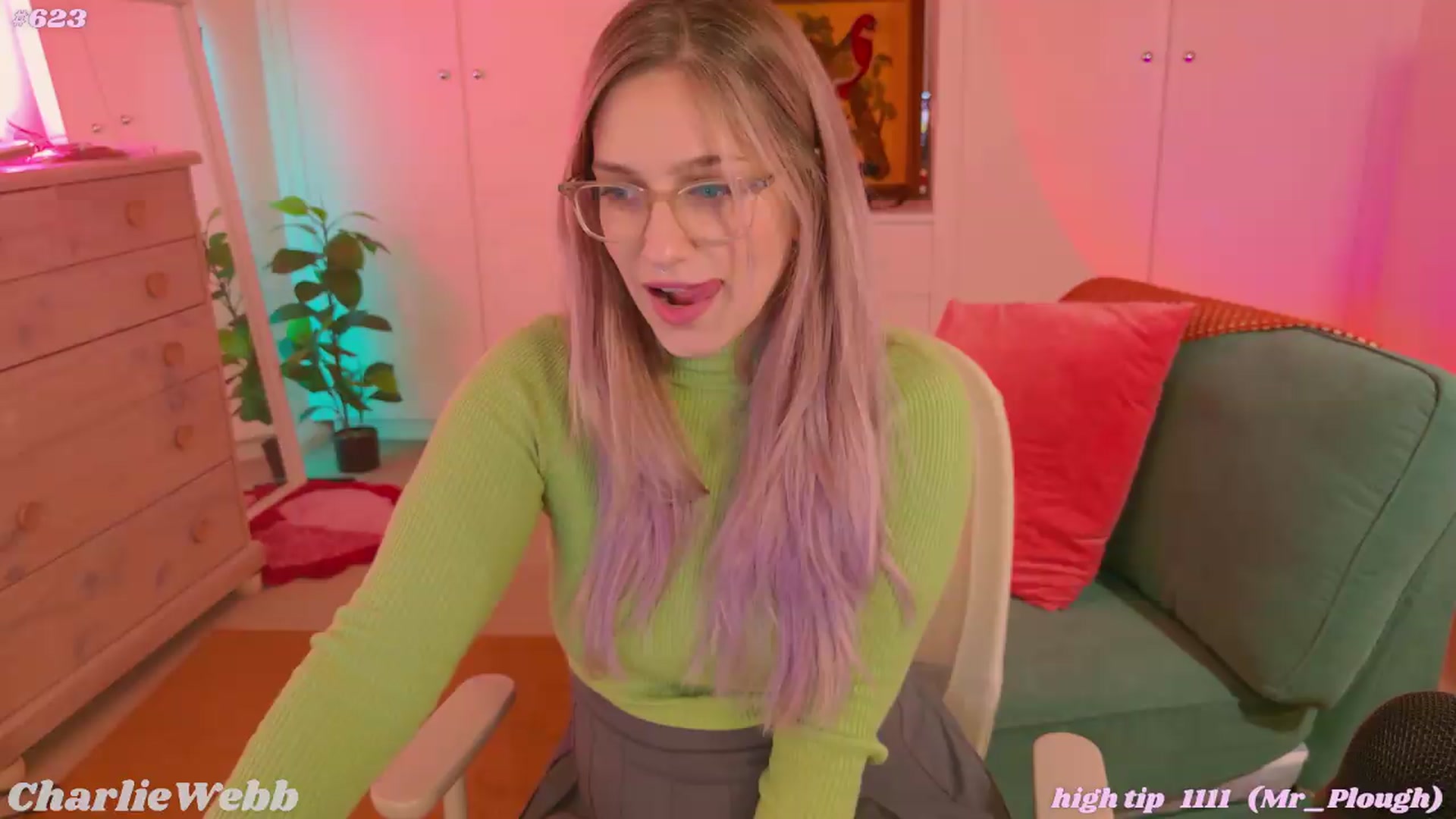 Gallery image thumbnail from CharlieWebb's myfreecams stream on, 06/21/2026, 05:18 image 5 of 20