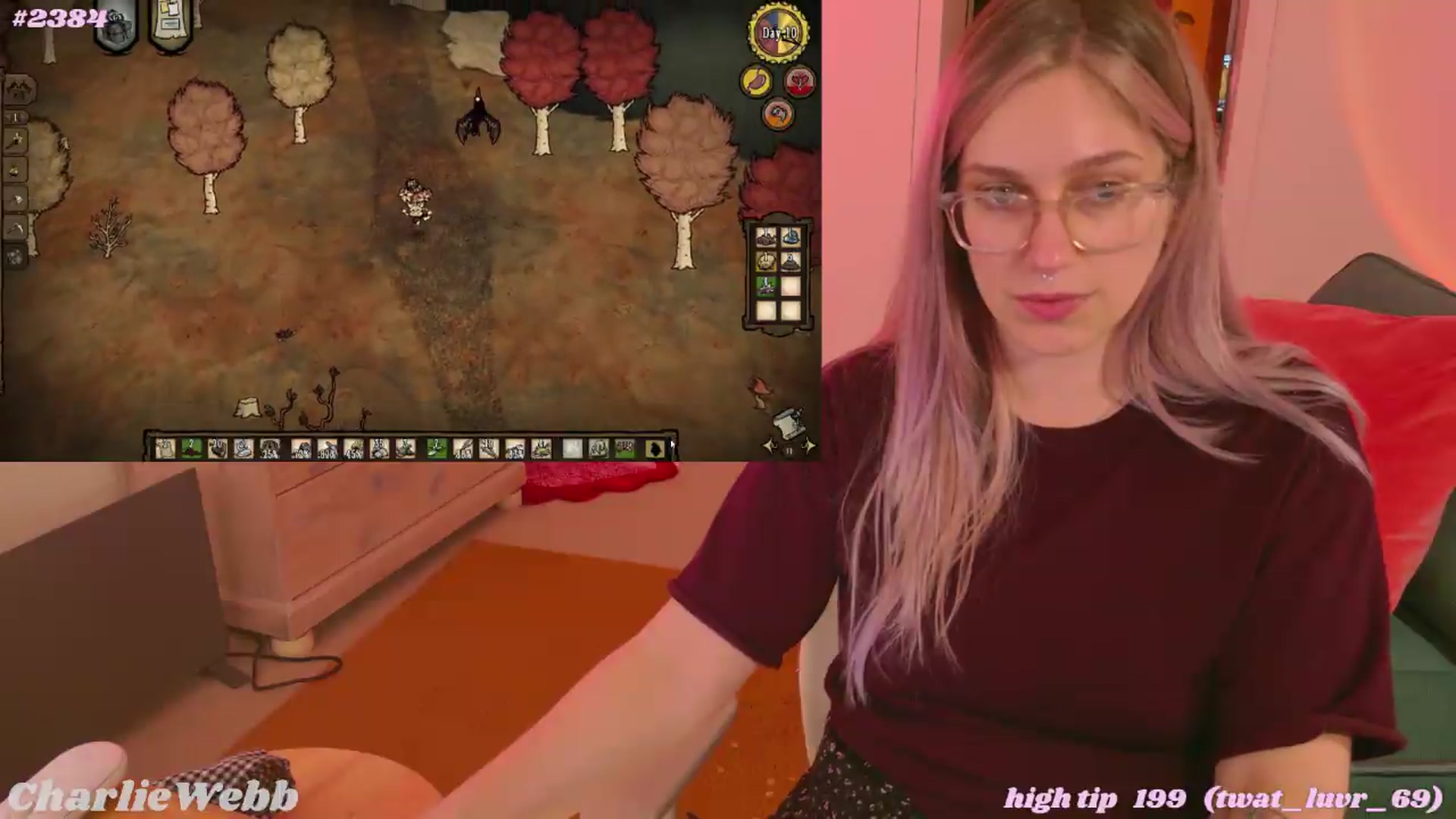 Gallery image thumbnail from CharlieWebb's myfreecams stream on, 07/12/2026, 11:06 image 13 of 20