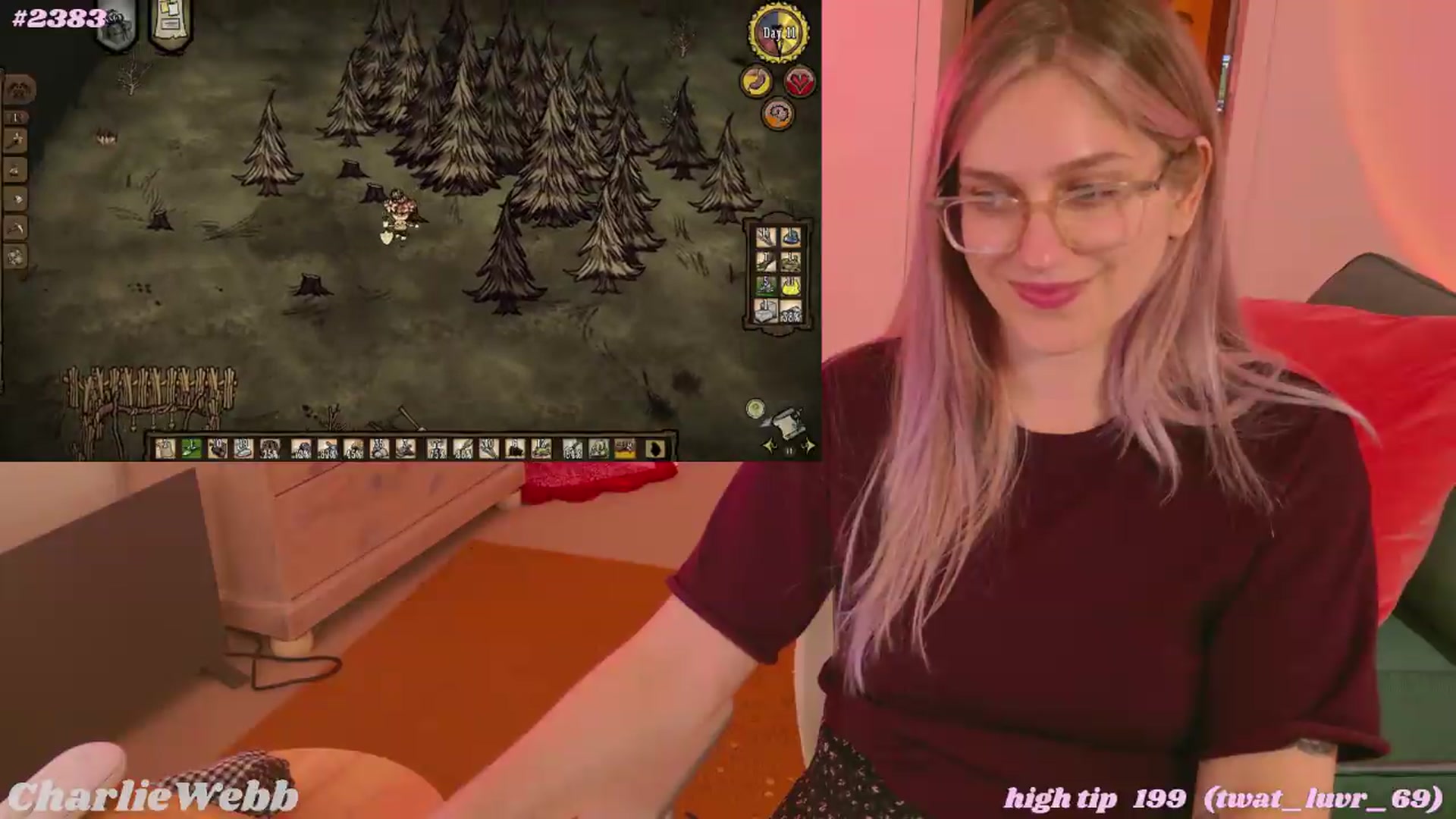 Gallery image thumbnail from CharlieWebb's myfreecams stream on, 07/12/2026, 11:06 image 14 of 20