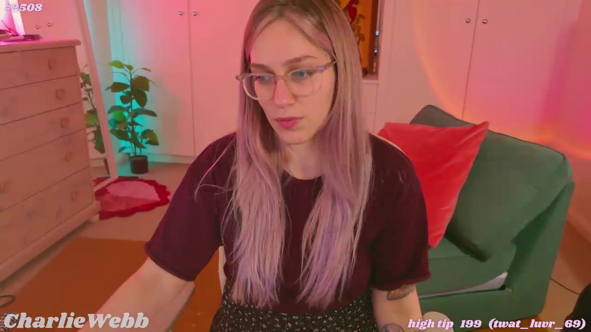Gallery image thumbnail from CharlieWebb's myfreecams stream on, 07/12/2026, 11:06 image 4 of 20