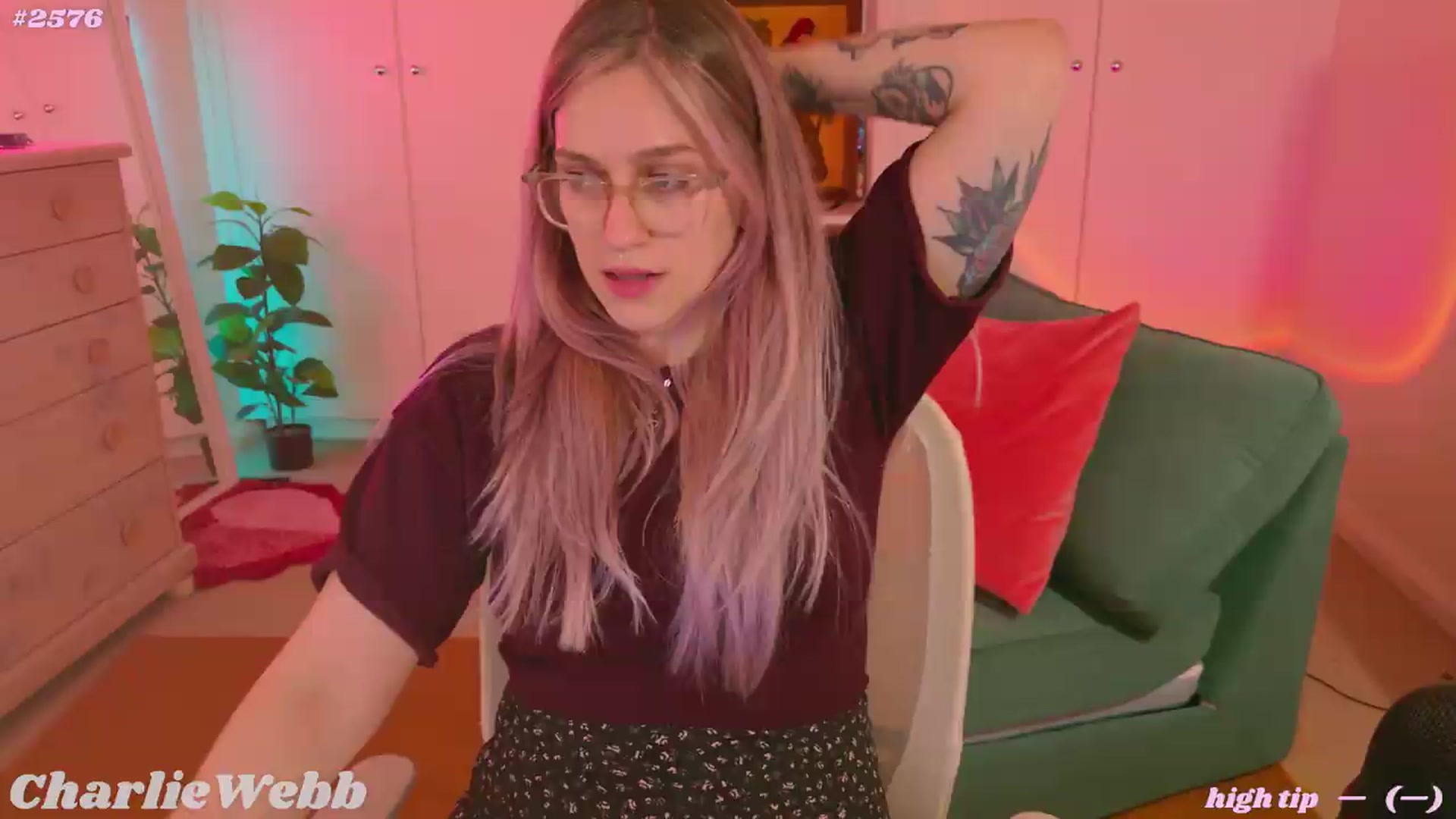 Gallery image thumbnail from CharlieWebb's myfreecams stream on, 07/12/2026, 11:06 image 1 of 20