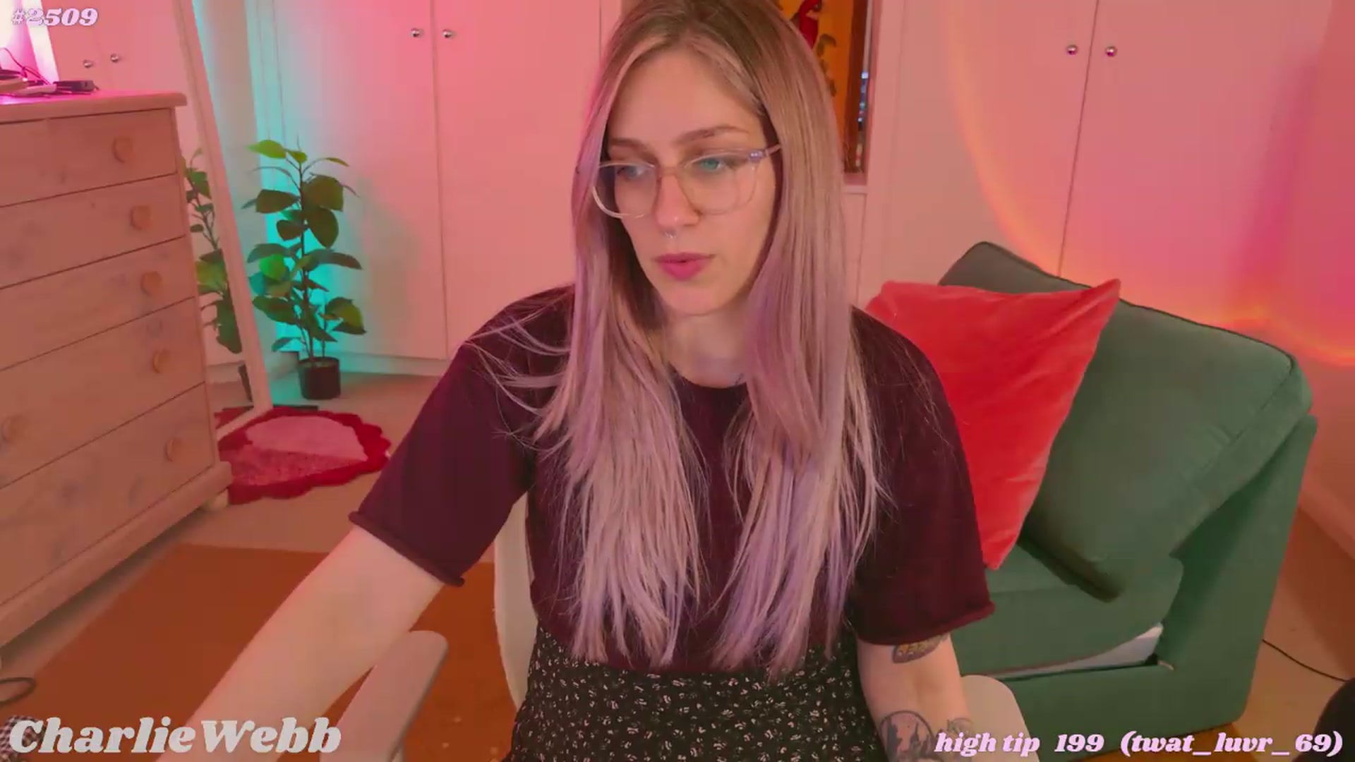 Gallery image thumbnail from CharlieWebb's myfreecams stream on, 07/12/2026, 11:06 image 3 of 20