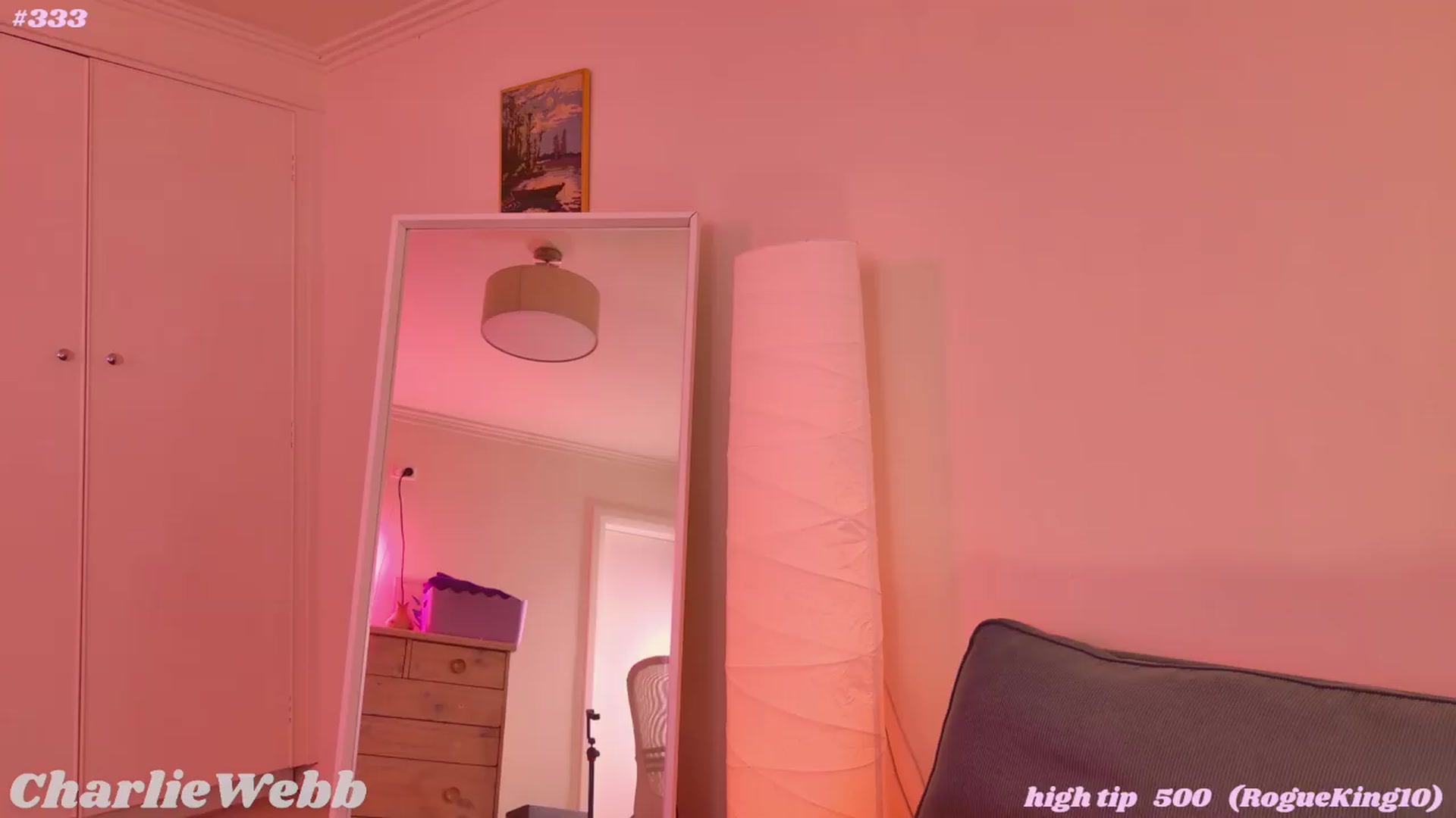 Gallery image thumbnail from CharlieWebb's myfreecams stream on, 08/04/2026, 09:27 image 7 of 20