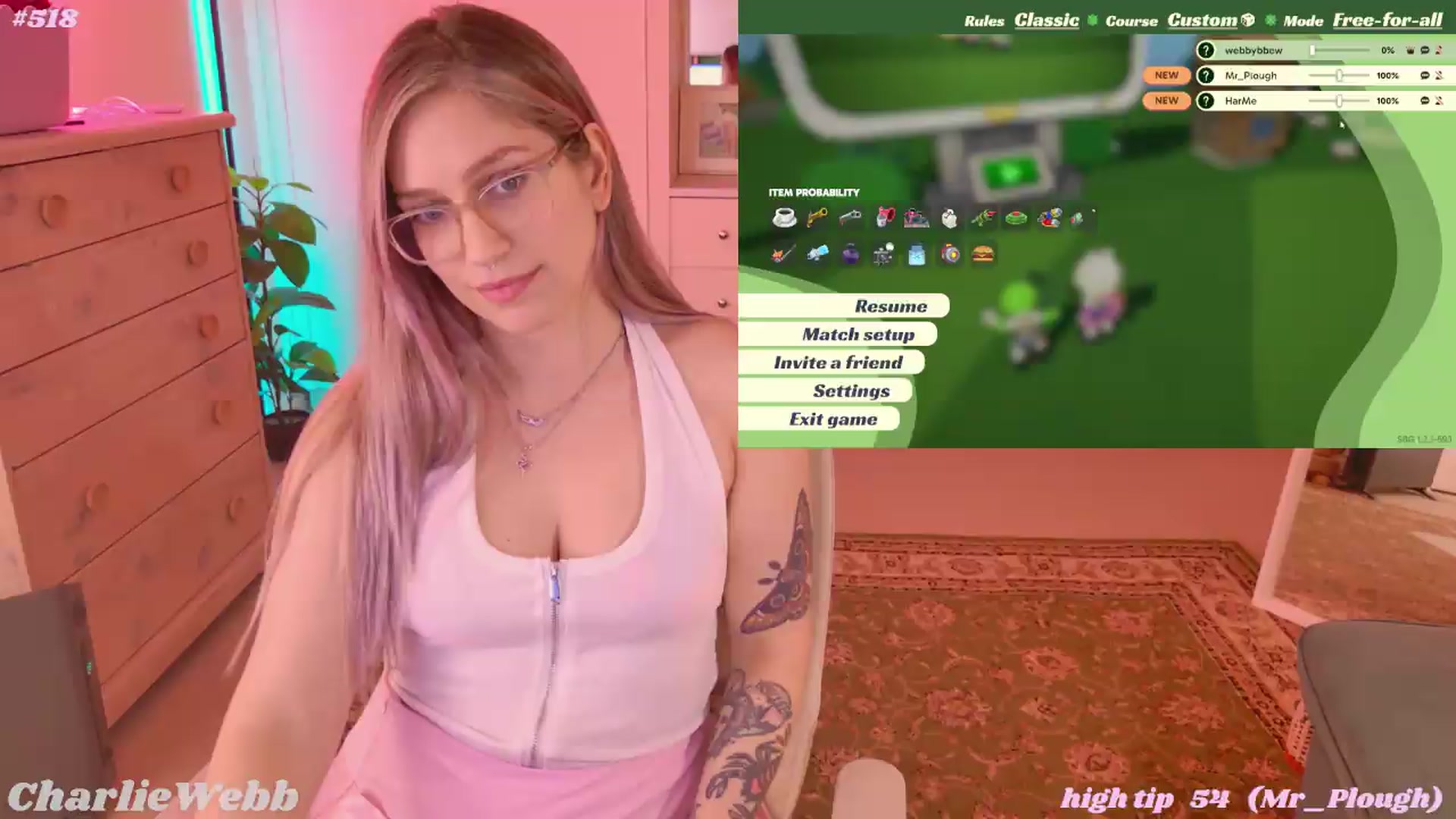 Gallery image thumbnail from CharlieWebb's myfreecams stream on, 08/09/2026, 08:51 image 3 of 20