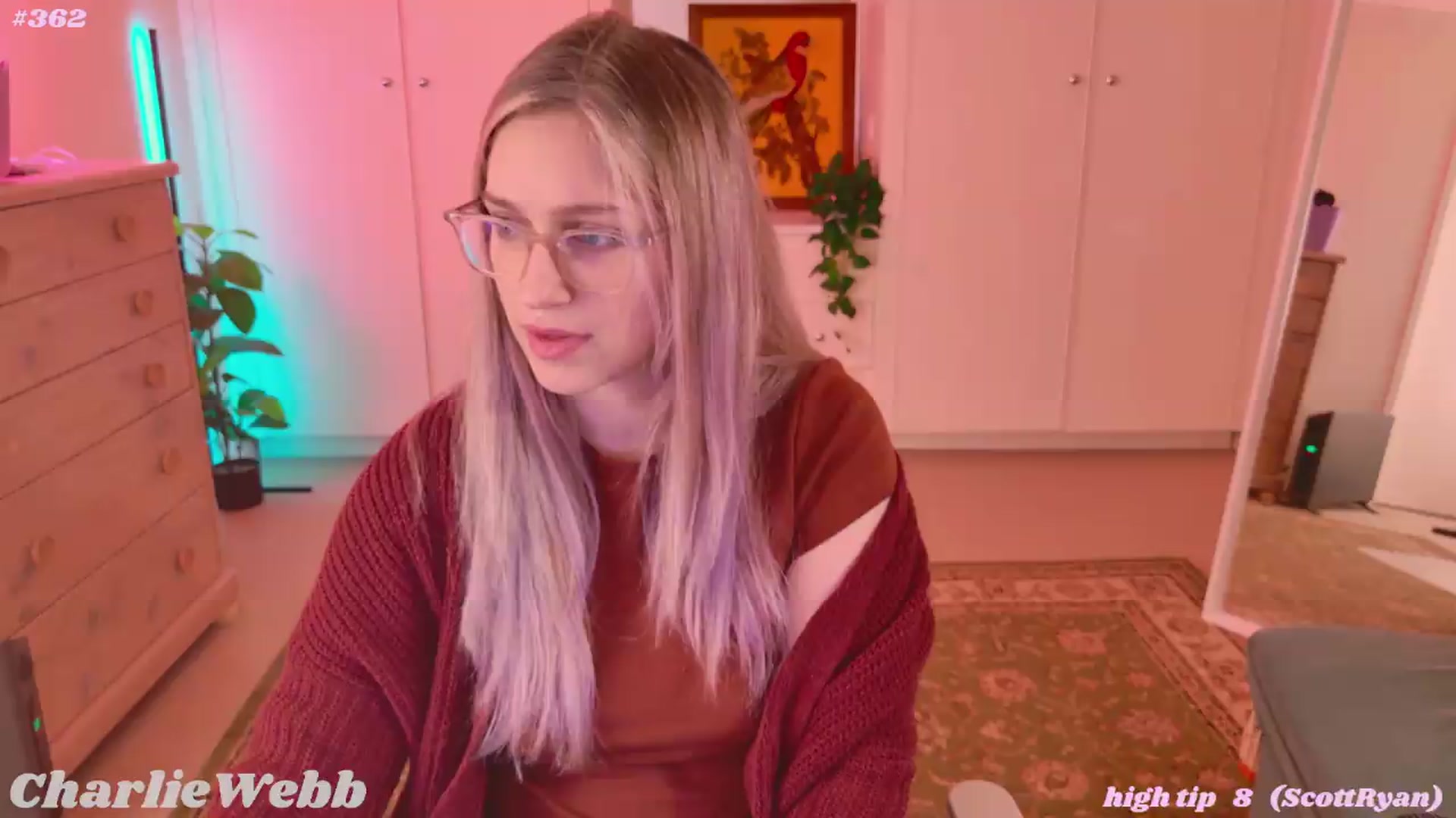Gallery image thumbnail from CharlieWebb's myfreecams stream on, 08/11/2026, 07:14 image 1 of 20