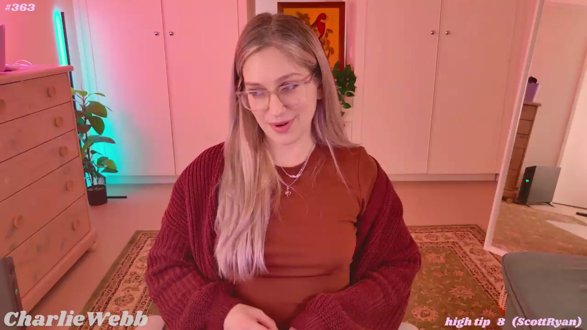 Gallery image thumbnail from CharlieWebb's myfreecams stream on, 08/11/2026, 07:14 image 8 of 20