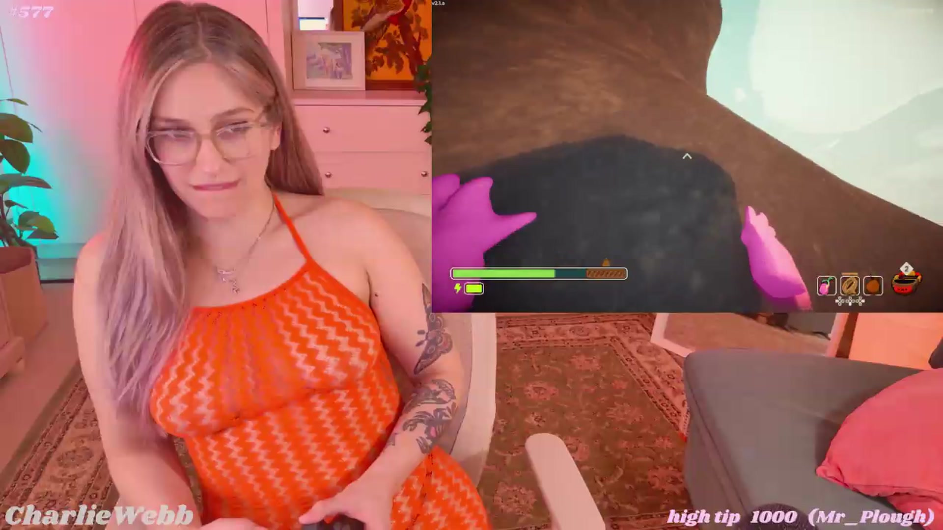 Gallery image thumbnail from CharlieWebb's myfreecams stream on, 08/16/2026, 08:07 image 9 of 20