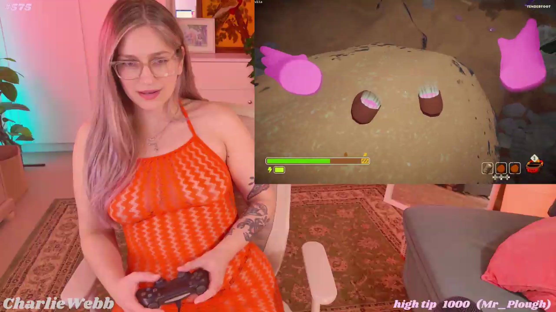 Gallery image thumbnail from CharlieWebb's myfreecams stream on, 08/16/2026, 08:07 image 7 of 20