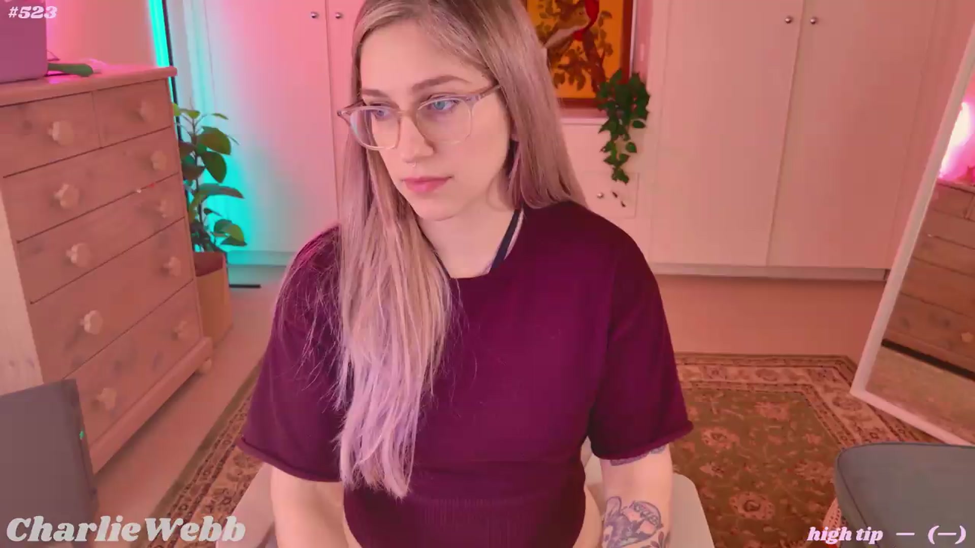 Gallery image thumbnail from CharlieWebb's myfreecams stream on, 08/17/2026, 06:36 image 1 of 20