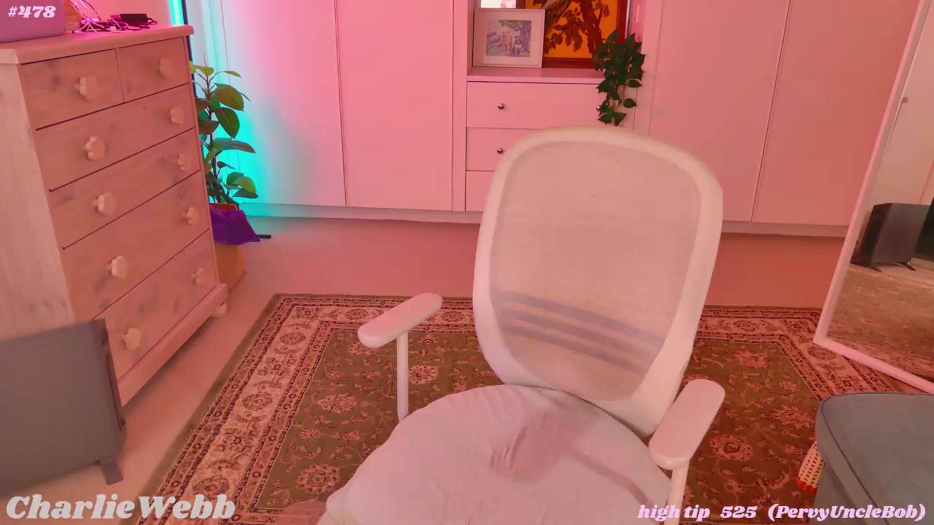 Gallery image thumbnail from CharlieWebb's myfreecams stream on, 08/25/2026, 09:07 image 14 of 20