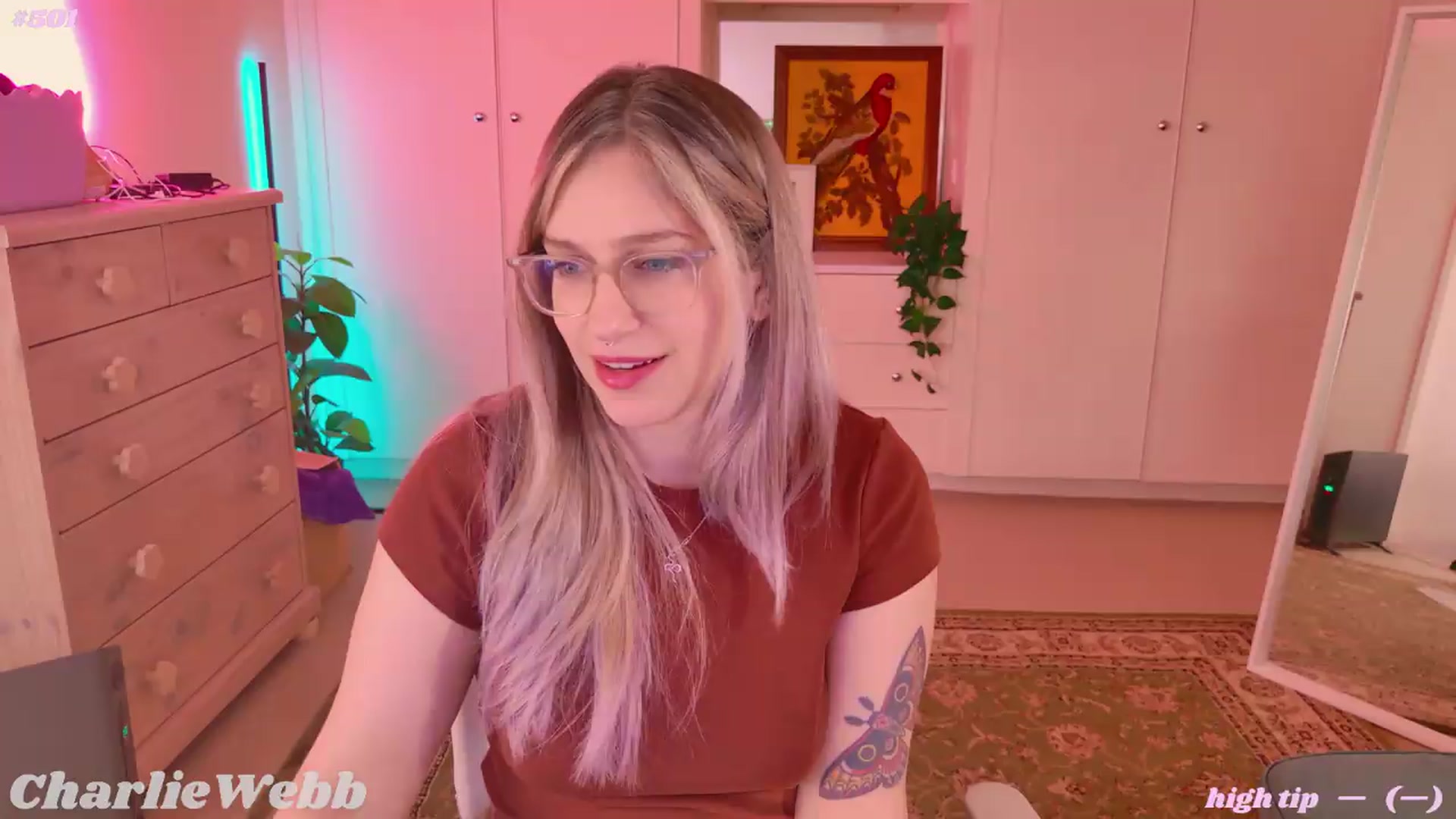 Gallery image thumbnail from CharlieWebb's myfreecams stream on, 08/27/2026, 08:55 image 1 of 20