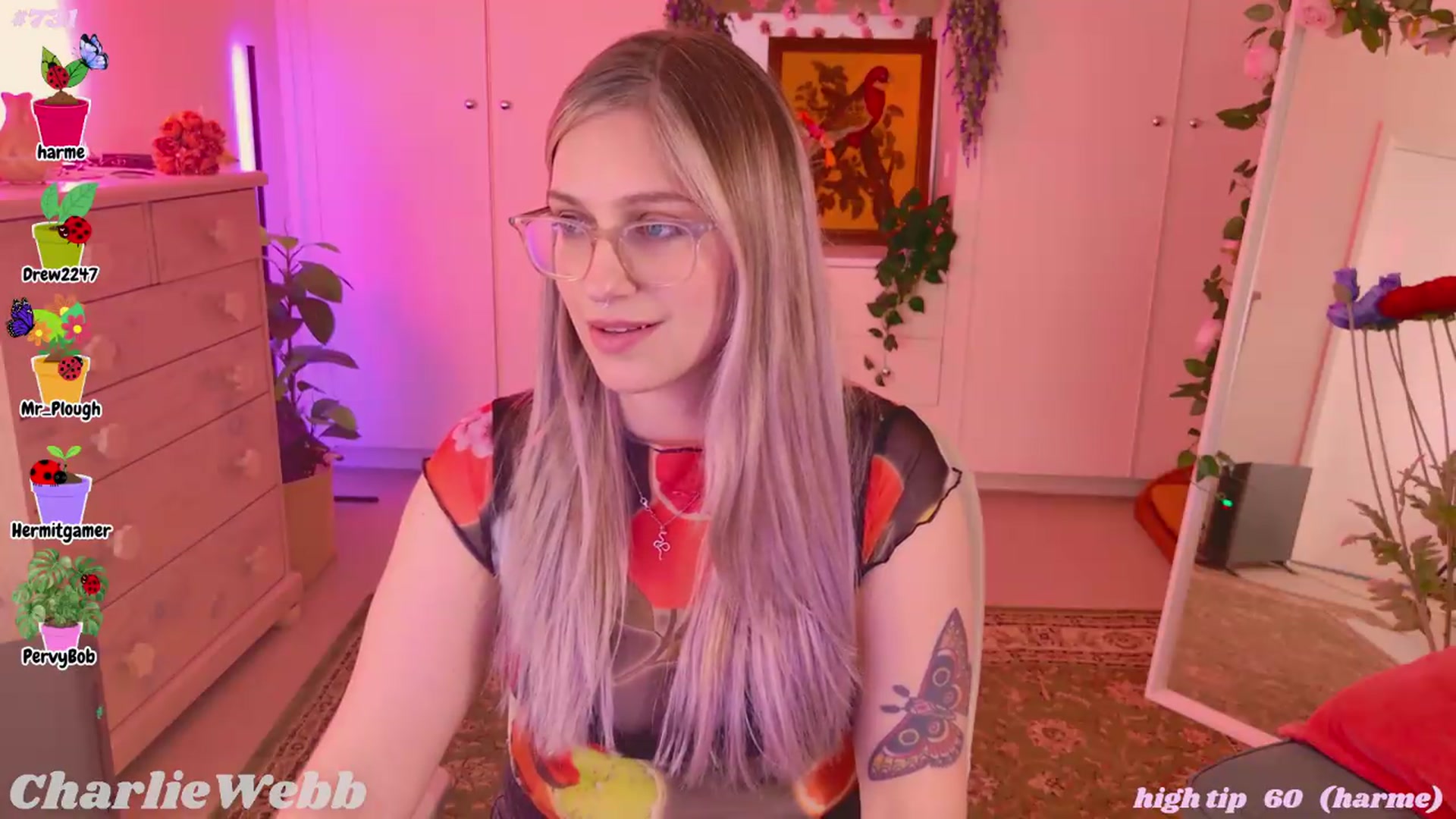 Gallery image thumbnail from CharlieWebb's myfreecams stream on, 09/10/2026, 07:38 image 17 of 20