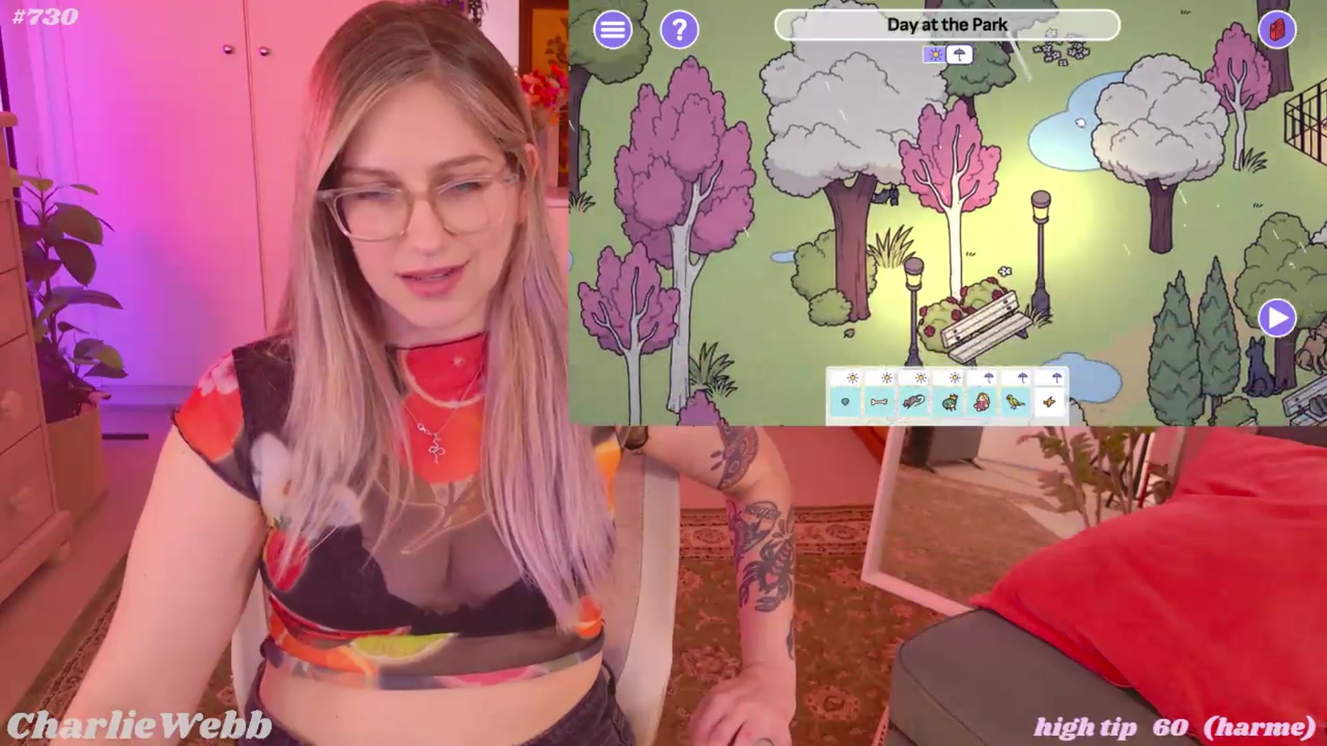 Gallery image thumbnail from CharlieWebb's myfreecams stream on, 09/10/2026, 07:38 image 12 of 20