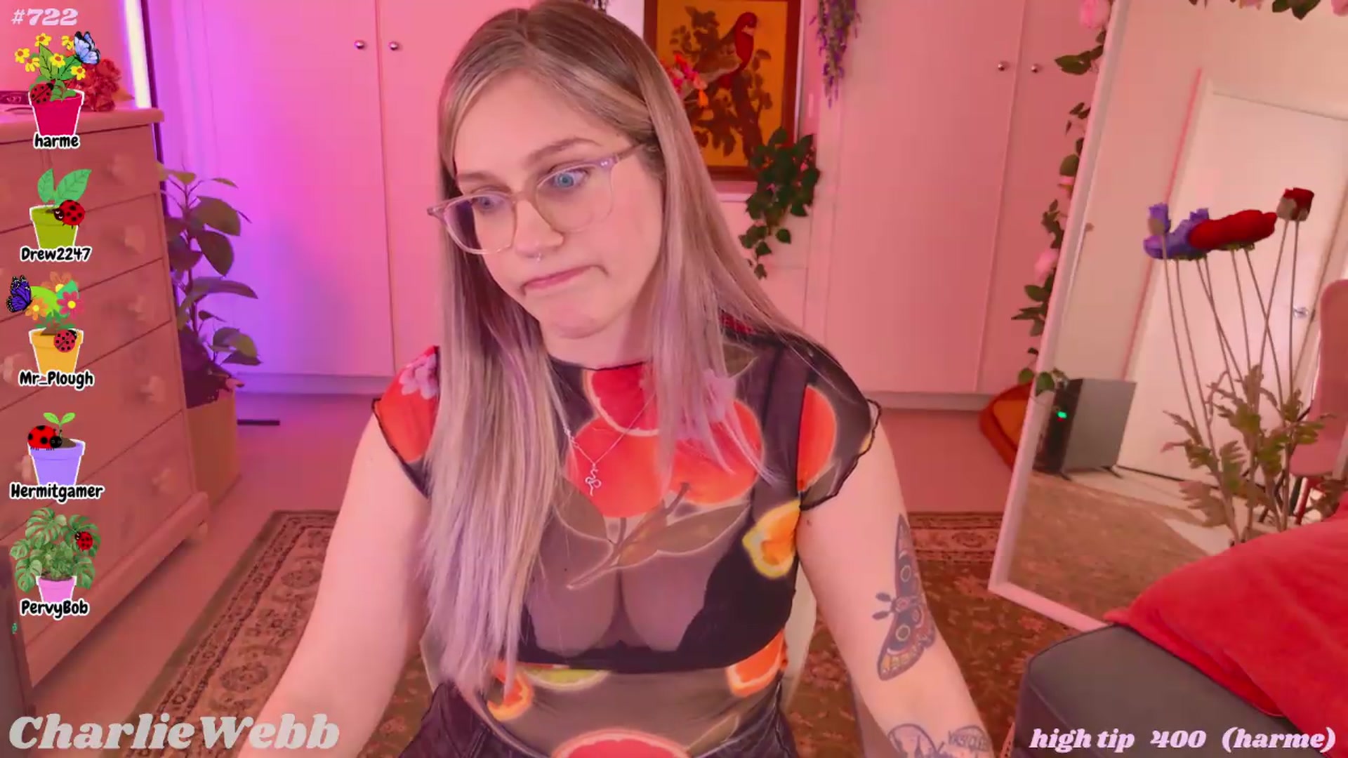 Gallery image thumbnail from CharlieWebb's myfreecams stream on, 09/10/2026, 08:04 image 14 of 20