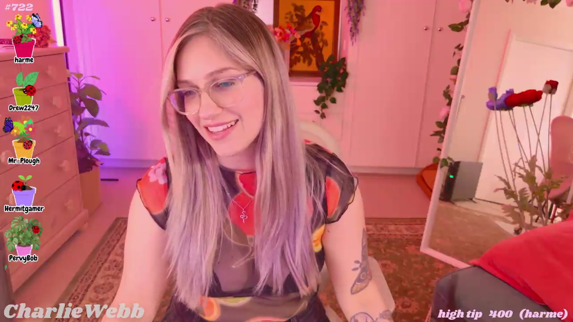 Gallery image thumbnail from CharlieWebb's myfreecams stream on, 09/10/2026, 08:04 image 5 of 20