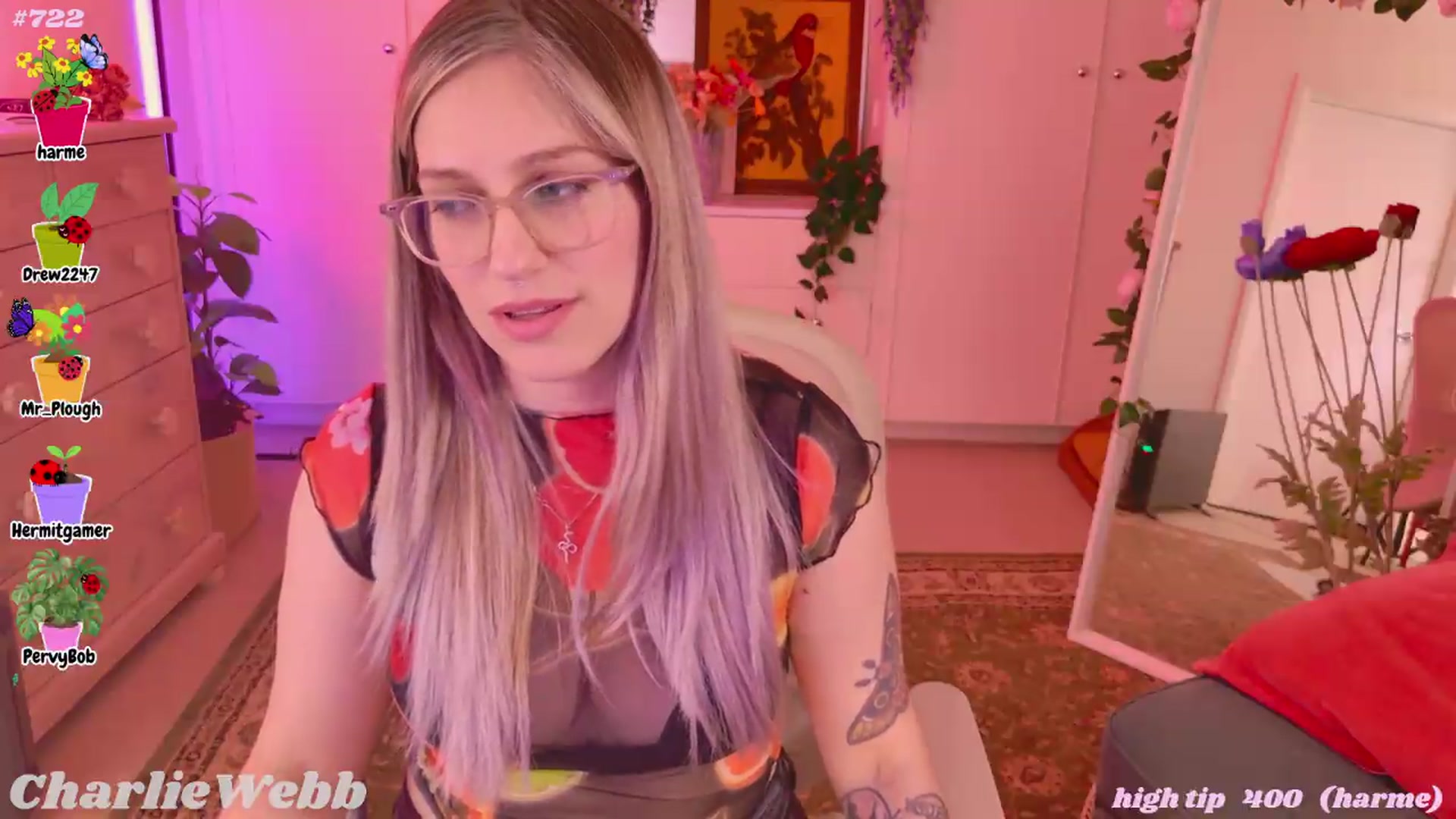 Gallery image thumbnail from CharlieWebb's myfreecams stream on, 09/10/2026, 08:04 image 8 of 20
