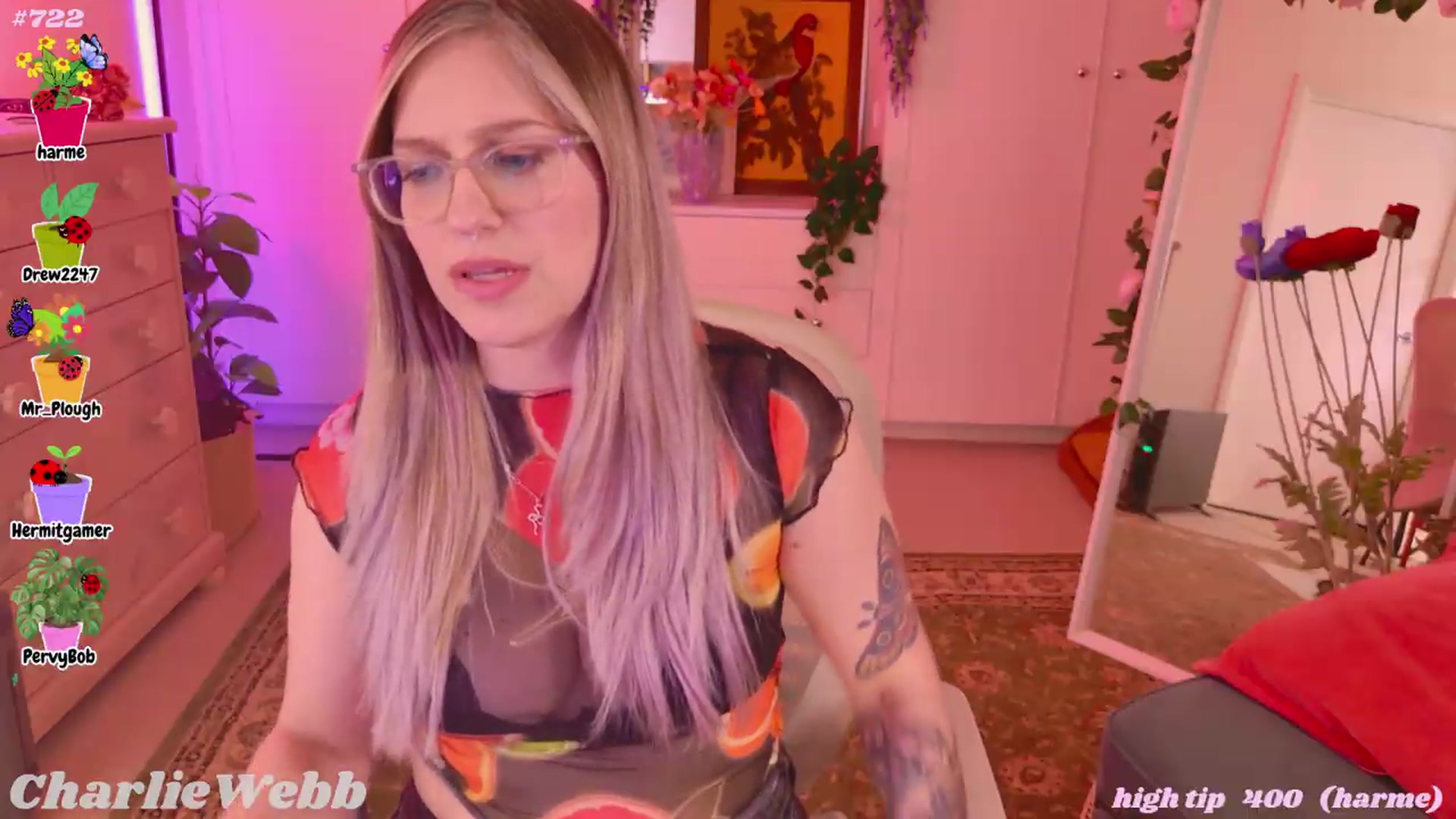 Gallery image thumbnail from CharlieWebb's myfreecams stream on, 09/10/2026, 08:04 image 10 of 20