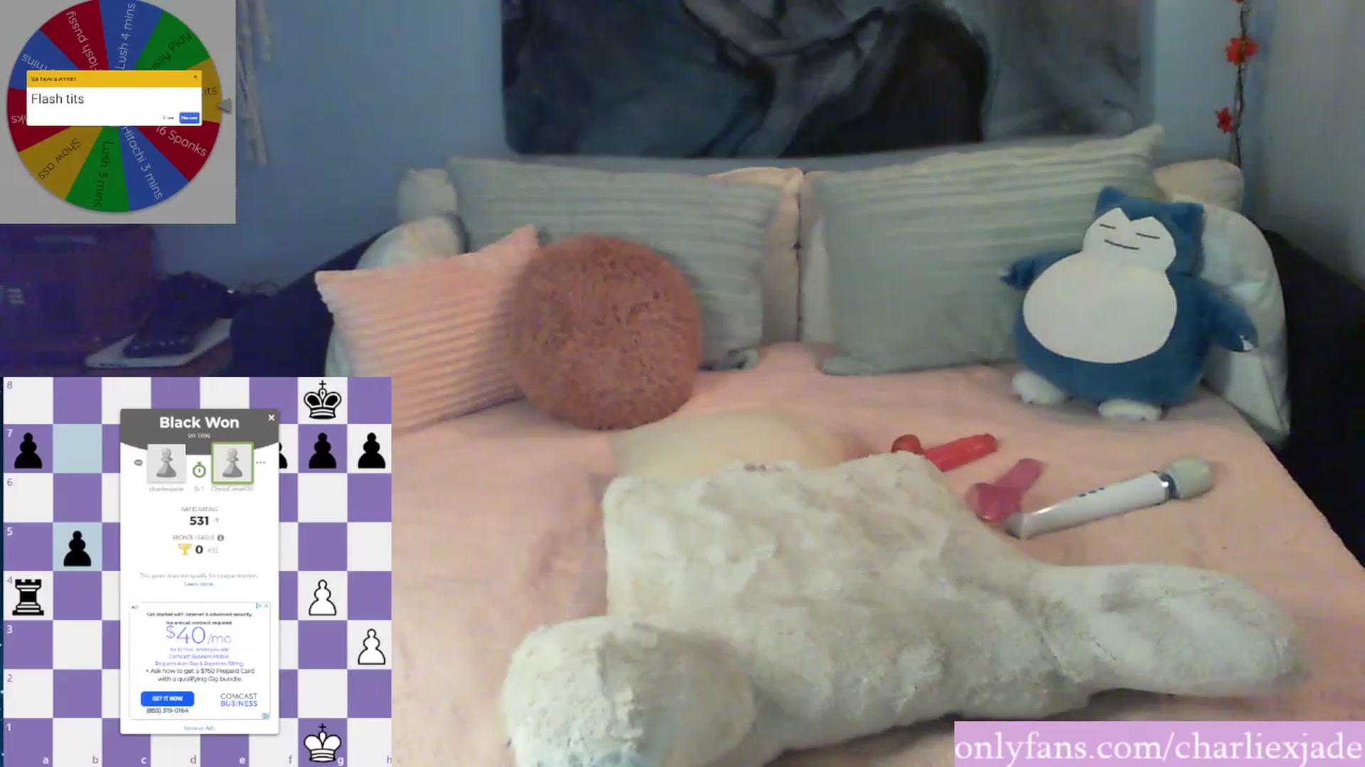 Gallery image thumbnail from Charliexjade's myfreecams stream on, 12/28/2022, 07:29 image 15 of 20
