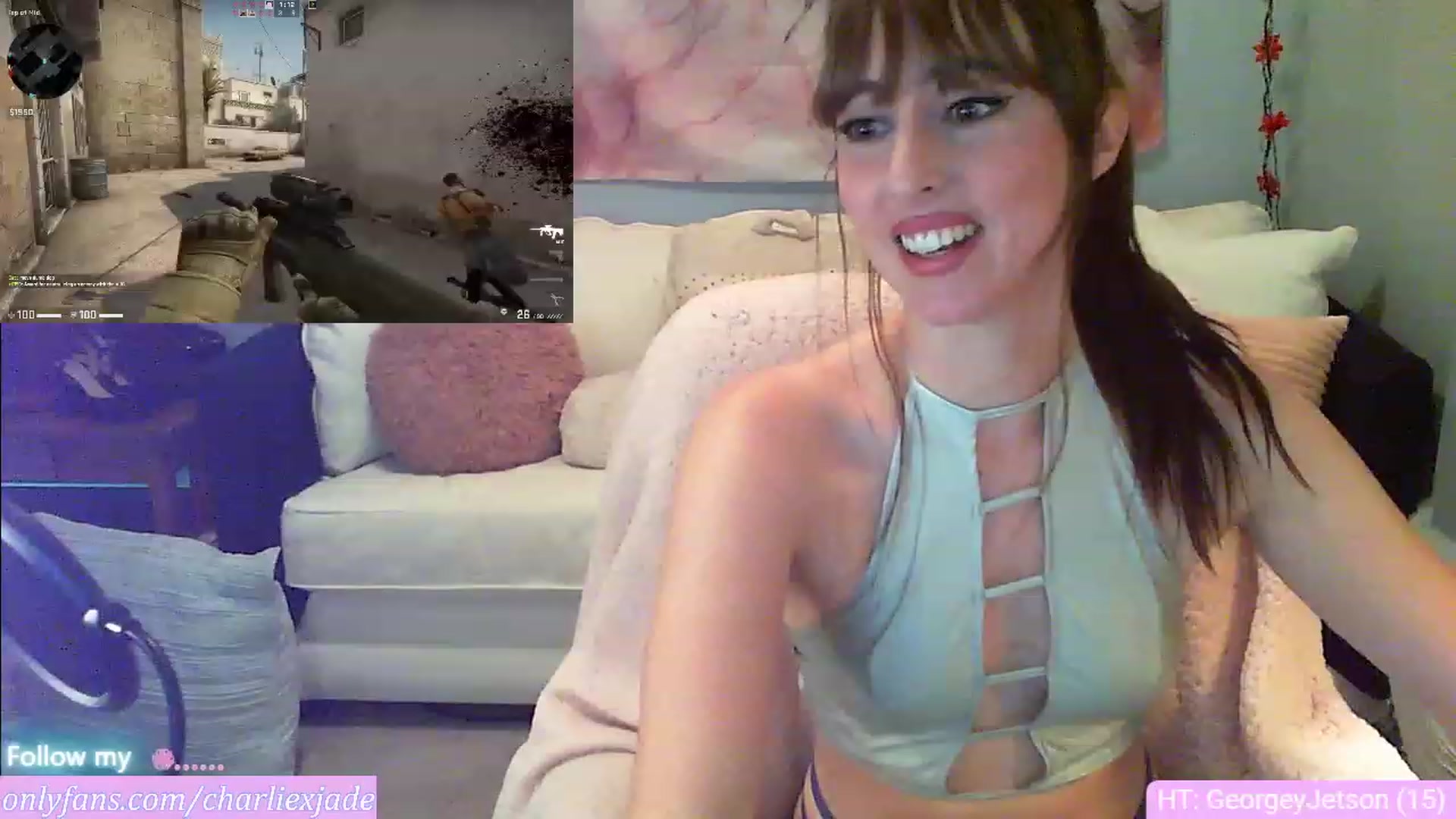 Gallery image thumbnail from Charliexjade's myfreecams stream on, 02/06/2023, 05:05 image 11 of 20