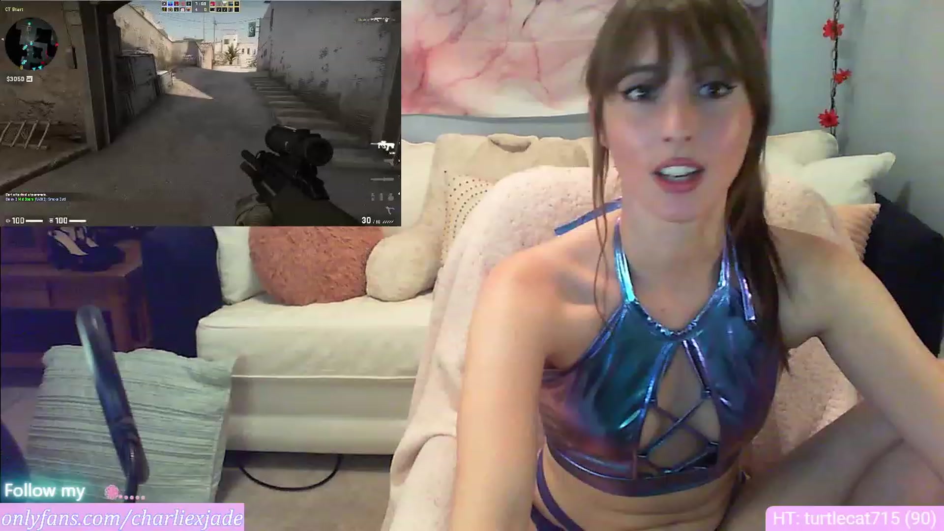 Gallery image thumbnail from Charliexjade's myfreecams stream on, 02/08/2023, 04:23 image 14 of 20