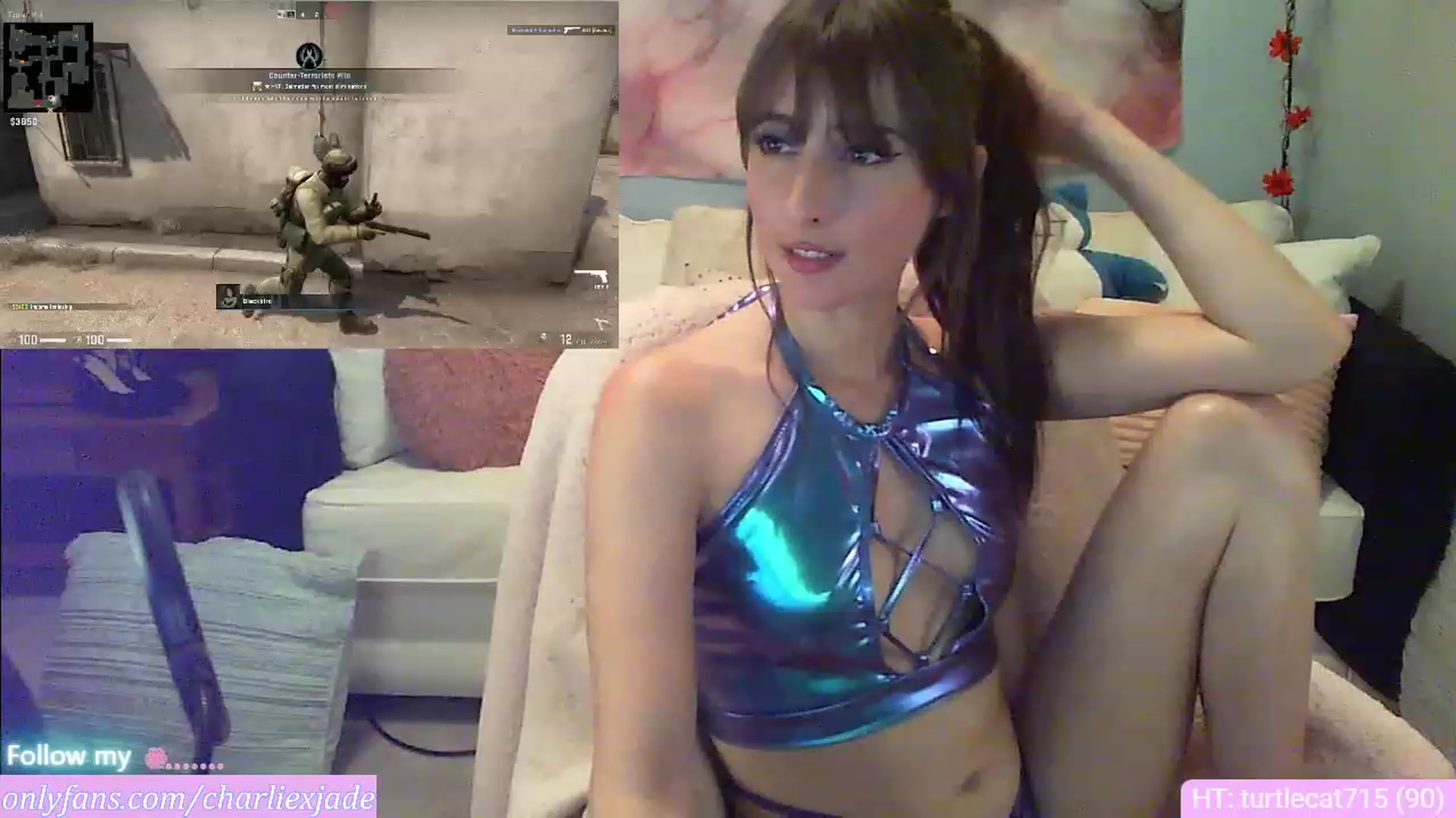 Gallery image thumbnail from Charliexjade's myfreecams stream on, 02/08/2023, 04:23 image 3 of 20