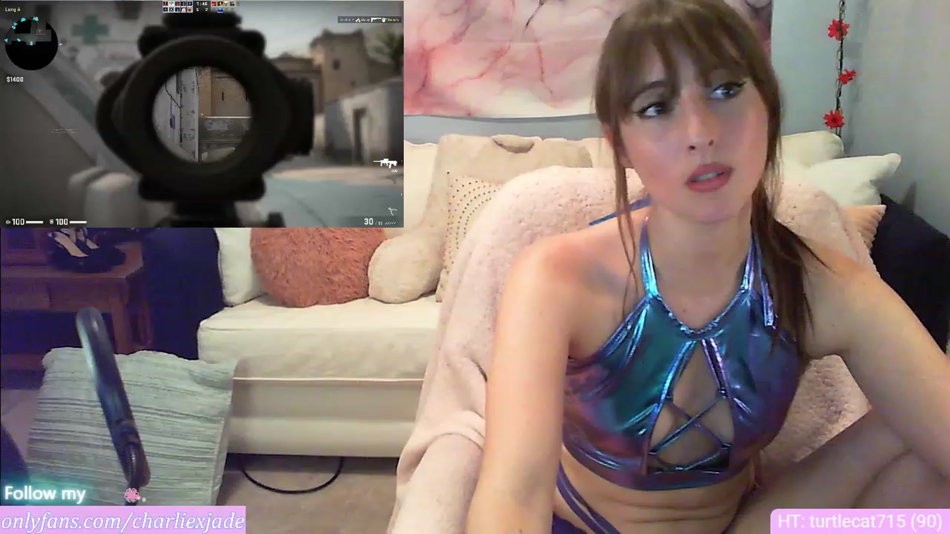 Gallery image thumbnail from Charliexjade's myfreecams stream on, 02/08/2023, 04:23 image 19 of 20