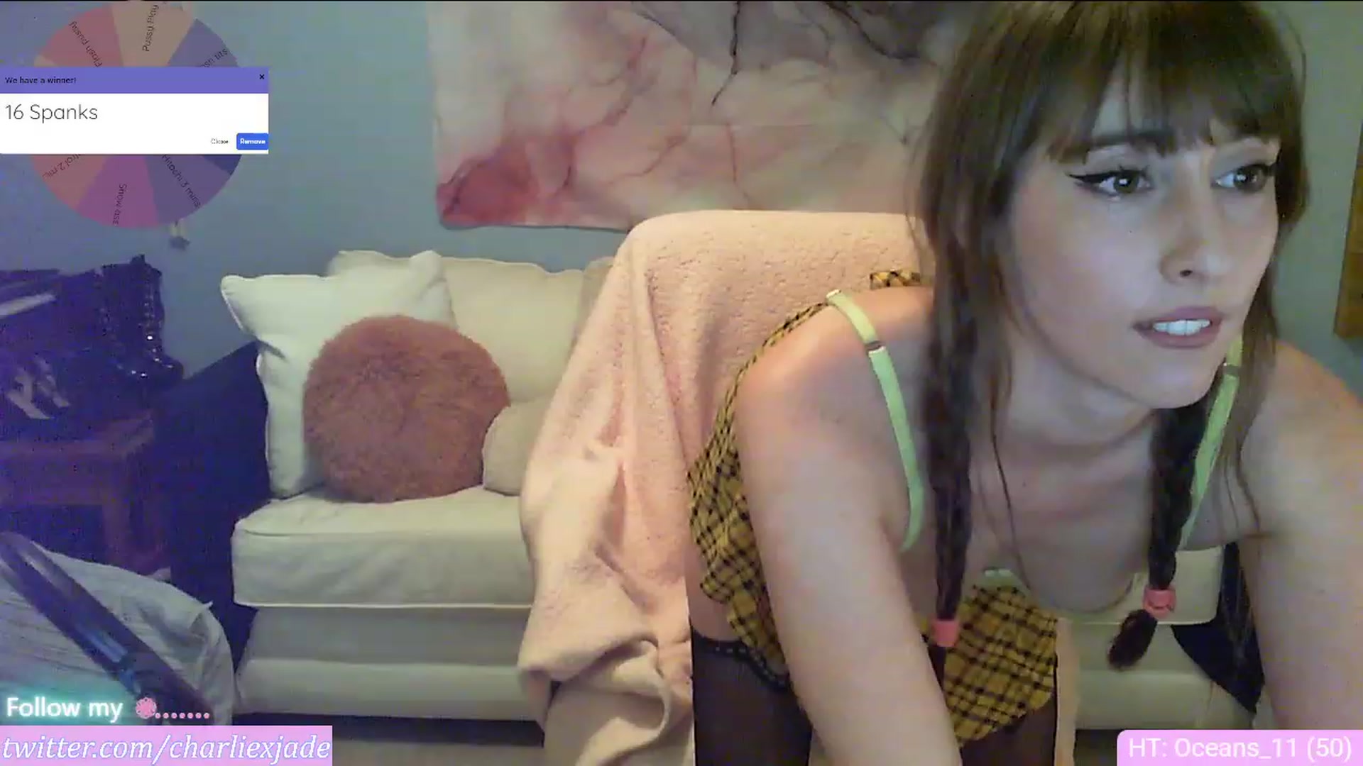 Gallery image thumbnail from Charliexjade's myfreecams stream on, 03/13/2023, 03:33 image 17 of 20