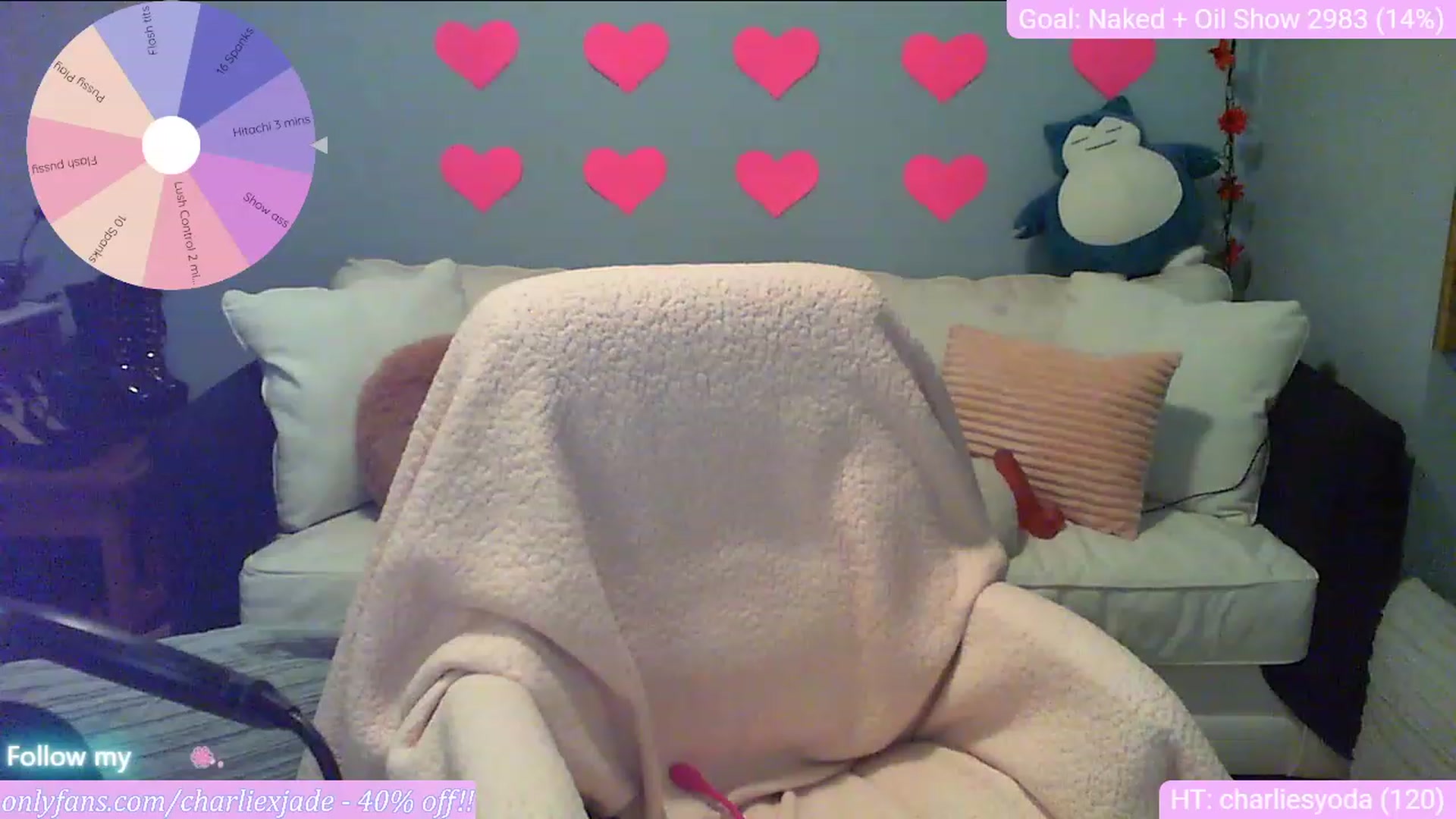 Gallery image thumbnail from Charliexjade's myfreecams stream on, 03/19/2023, 04:40 image 1 of 20