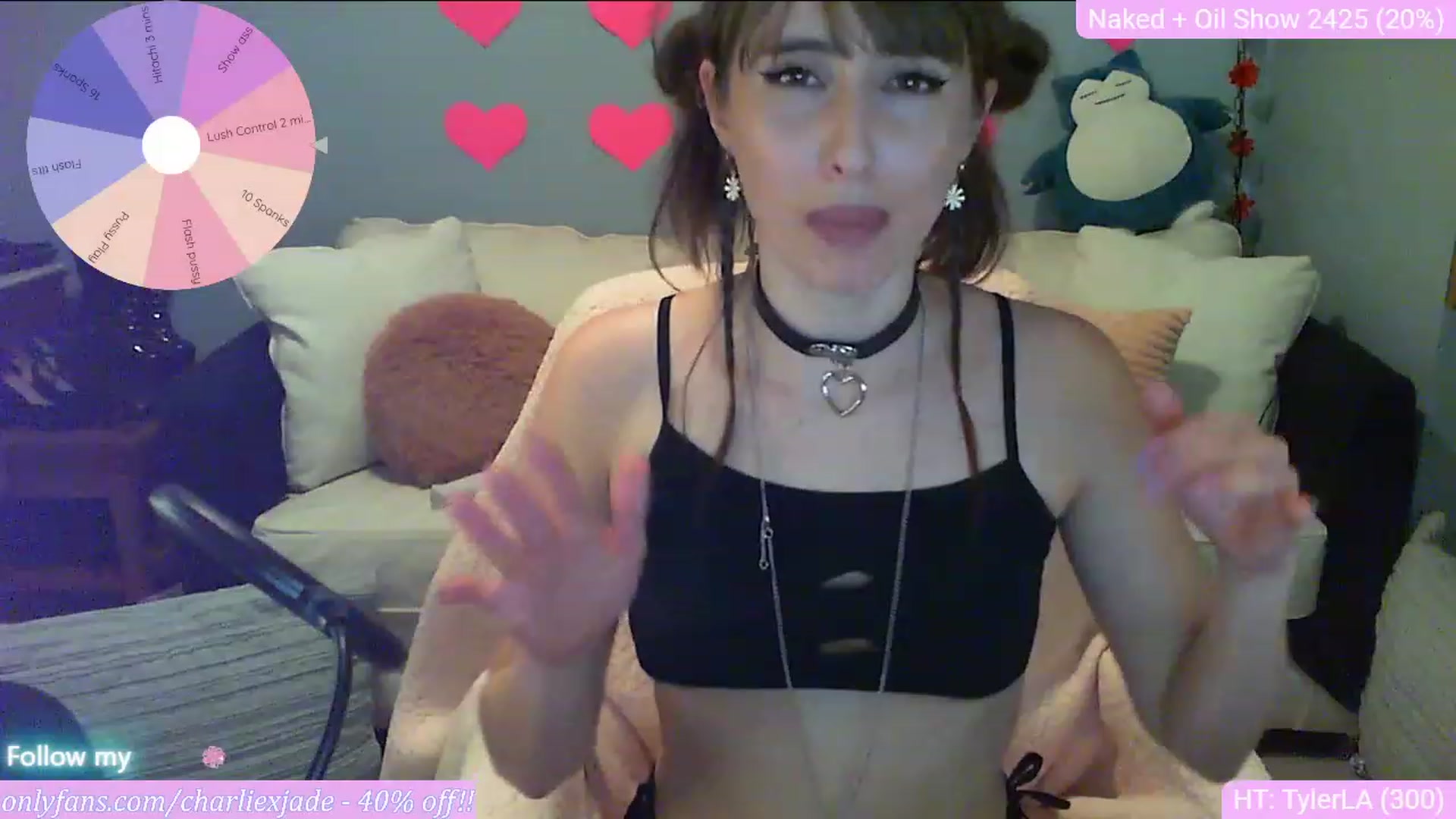 Gallery image thumbnail from Charliexjade's myfreecams stream on, 03/20/2023, 04:14 image 18 of 20