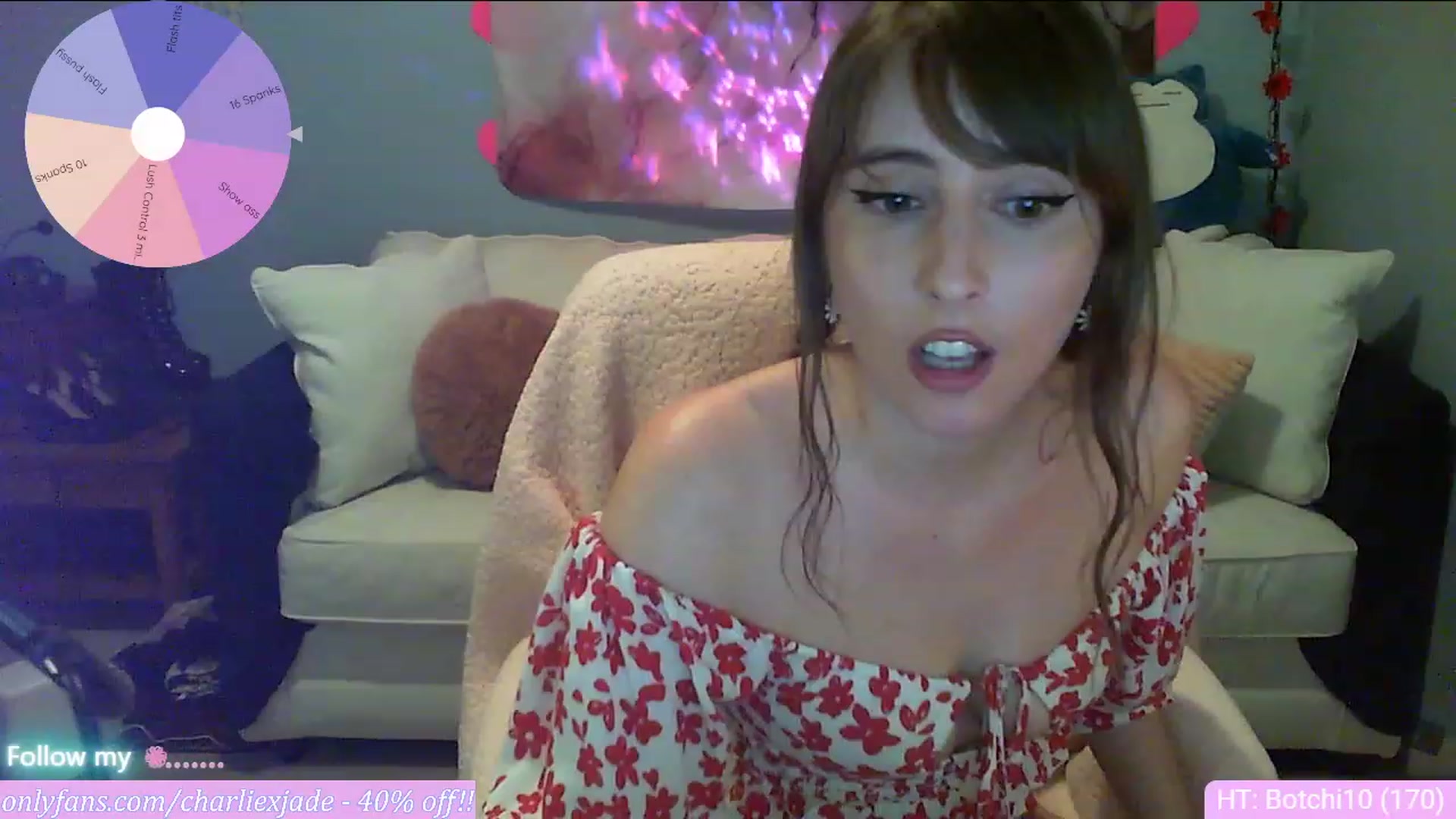 Gallery image thumbnail from Charliexjade's myfreecams stream on, 04/09/2023, 08:22 image 10 of 20