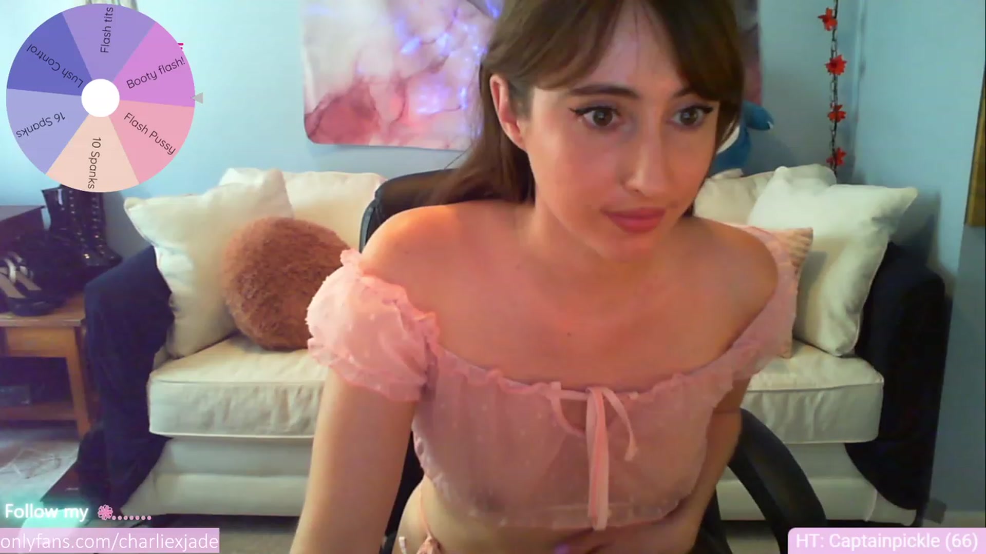 Gallery image thumbnail from Charliexjade's myfreecams stream on, 05/07/2023, 15:54 image 19 of 20