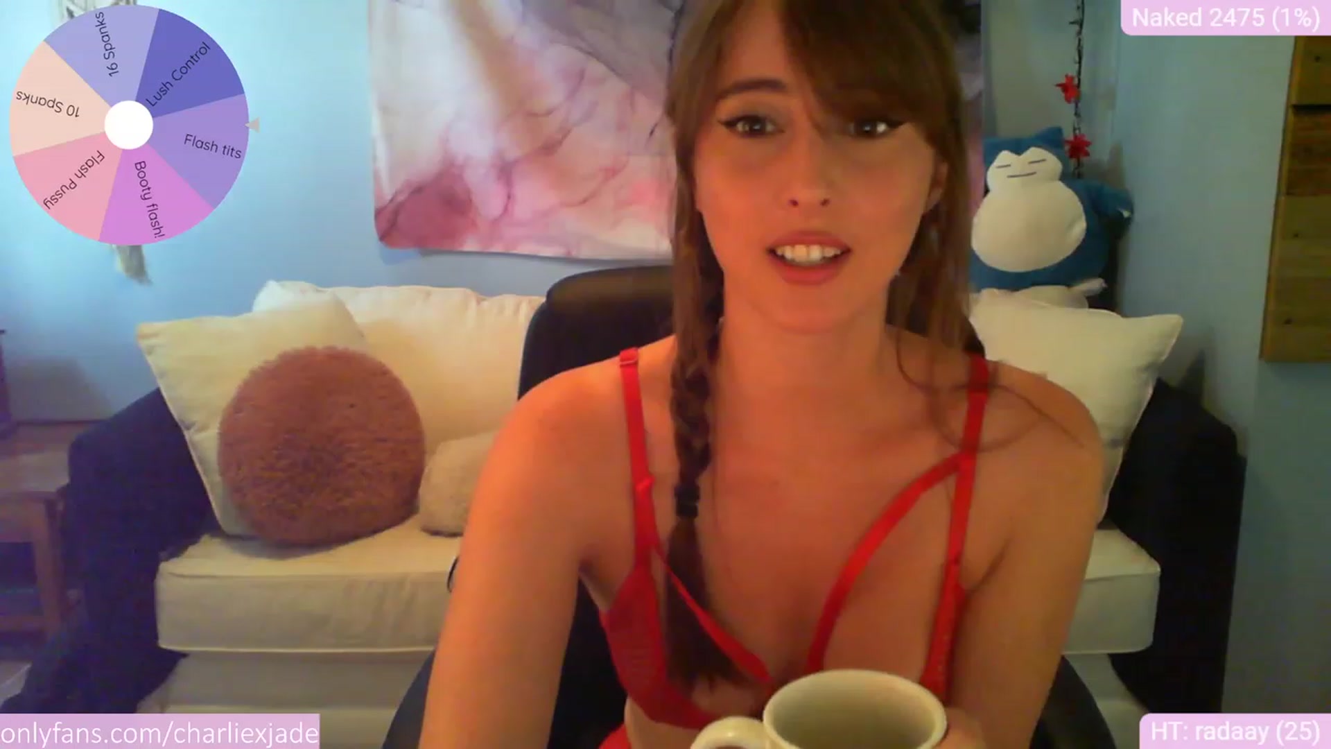 Gallery image thumbnail from Charliexjade's myfreecams stream on, 05/31/2023, 16:40 image 16 of 20