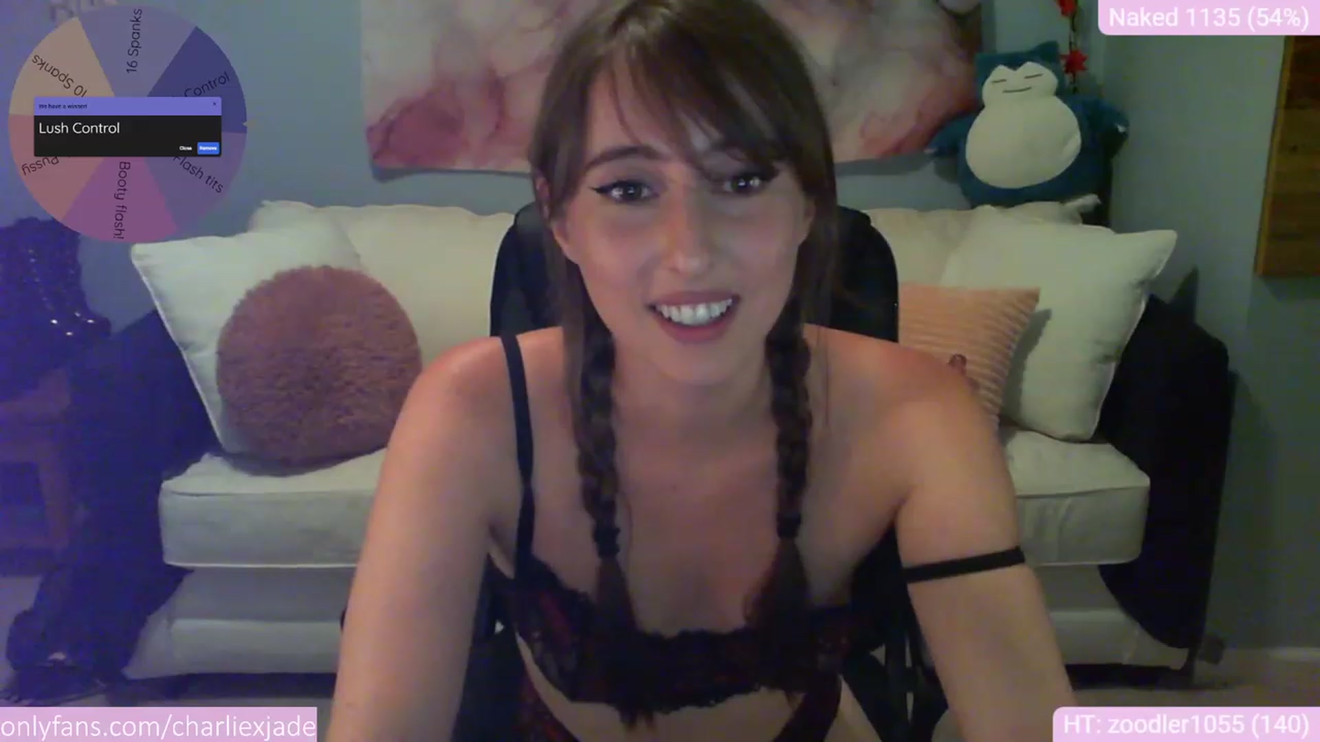 Gallery image thumbnail from Charliexjade's myfreecams stream on, 06/01/2023, 04:55 image 10 of 20
