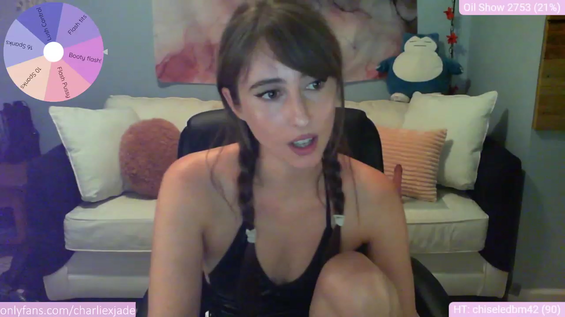 Gallery image thumbnail from Charliexjade's myfreecams stream on, 06/08/2023, 05:18 image 7 of 20