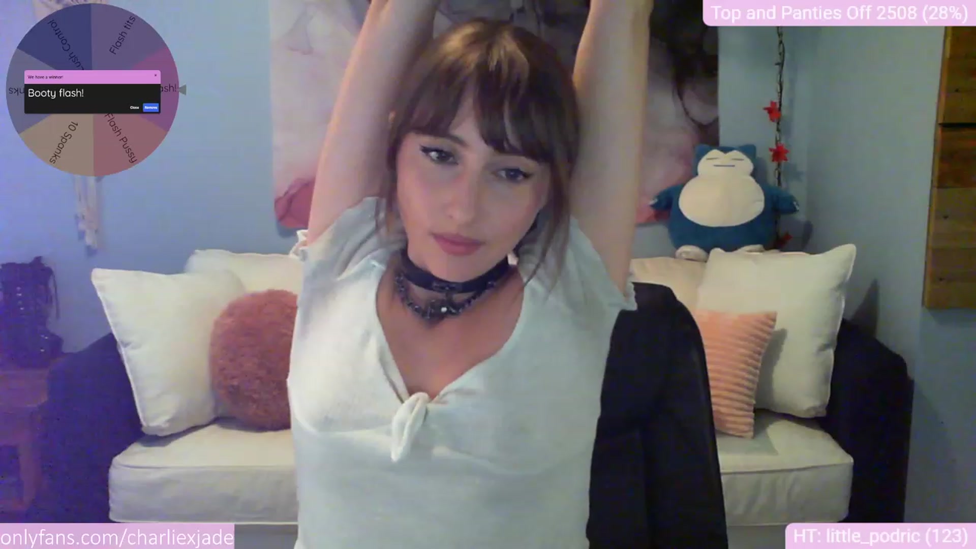 Gallery image thumbnail from Charliexjade's myfreecams stream on, 06/11/2023, 21:08 image 2 of 20