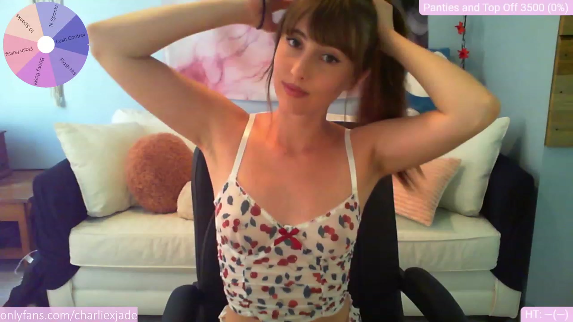 Gallery image thumbnail from Charliexjade's myfreecams stream on, 06/25/2023, 23:55 image 1 of 20