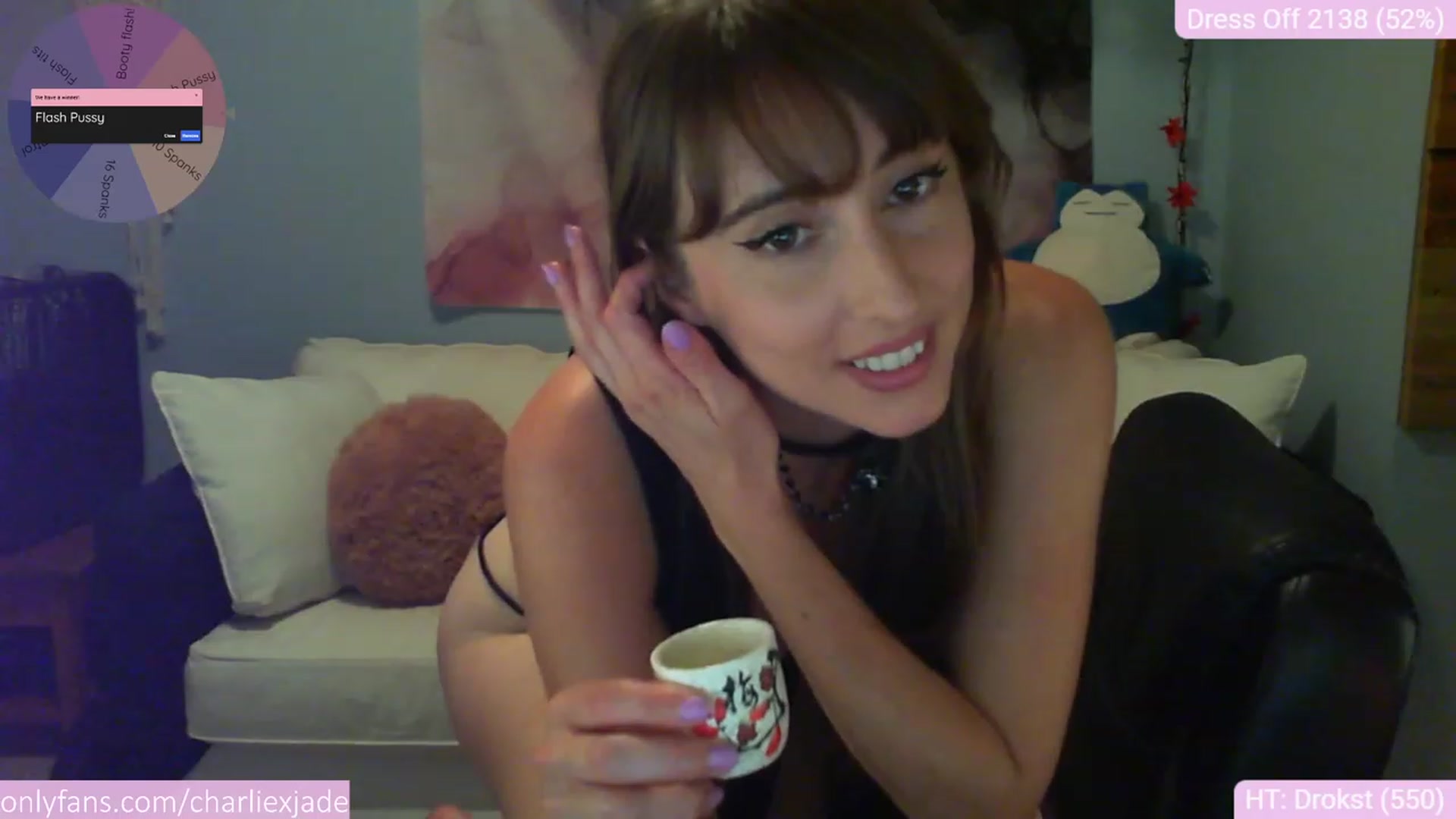 Gallery image thumbnail from Charliexjade's myfreecams stream on, 07/04/2023, 05:46 image 16 of 20