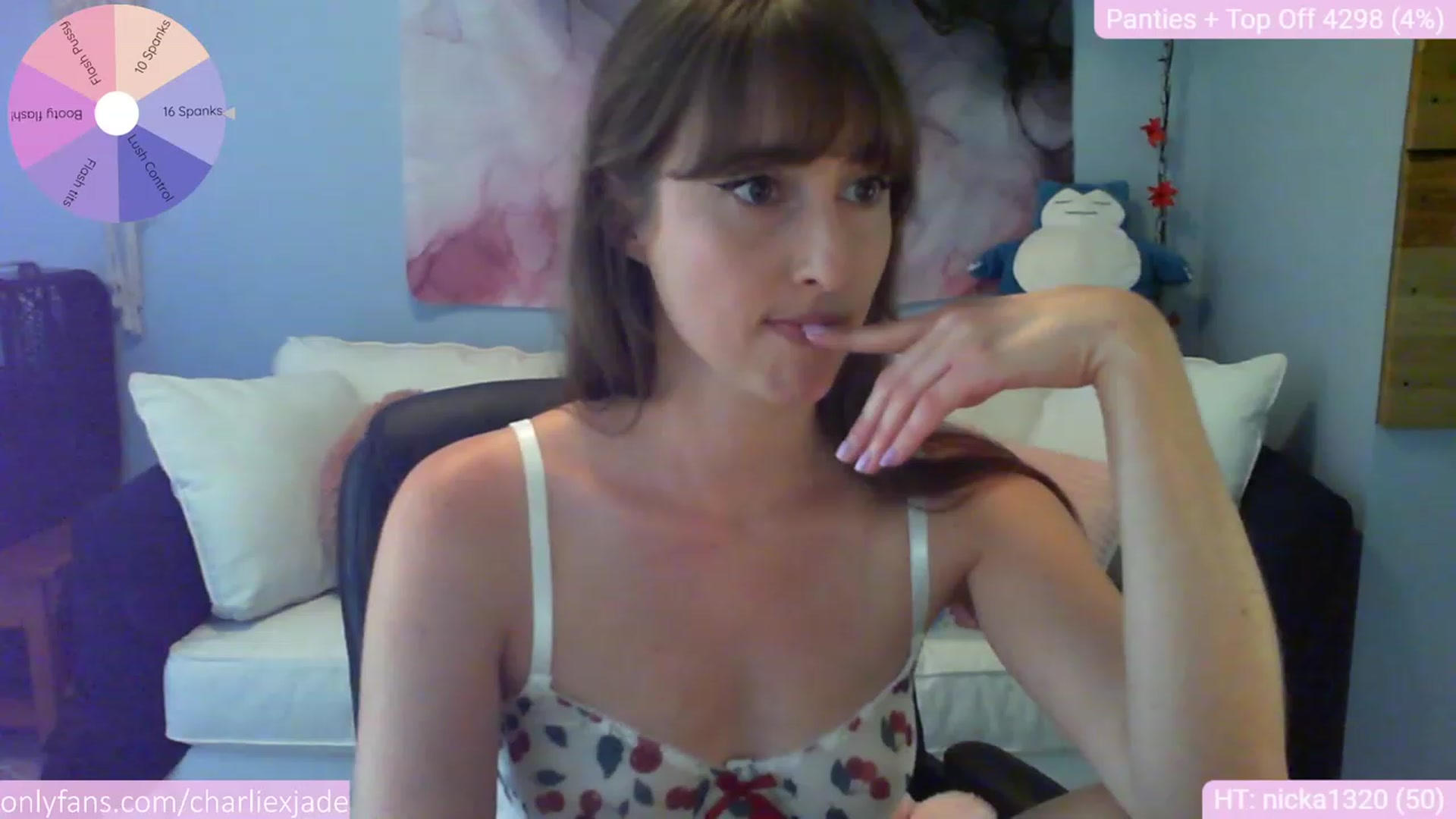 Gallery image thumbnail from Charliexjade's myfreecams stream on, 07/06/2023, 19:27 image 1 of 20