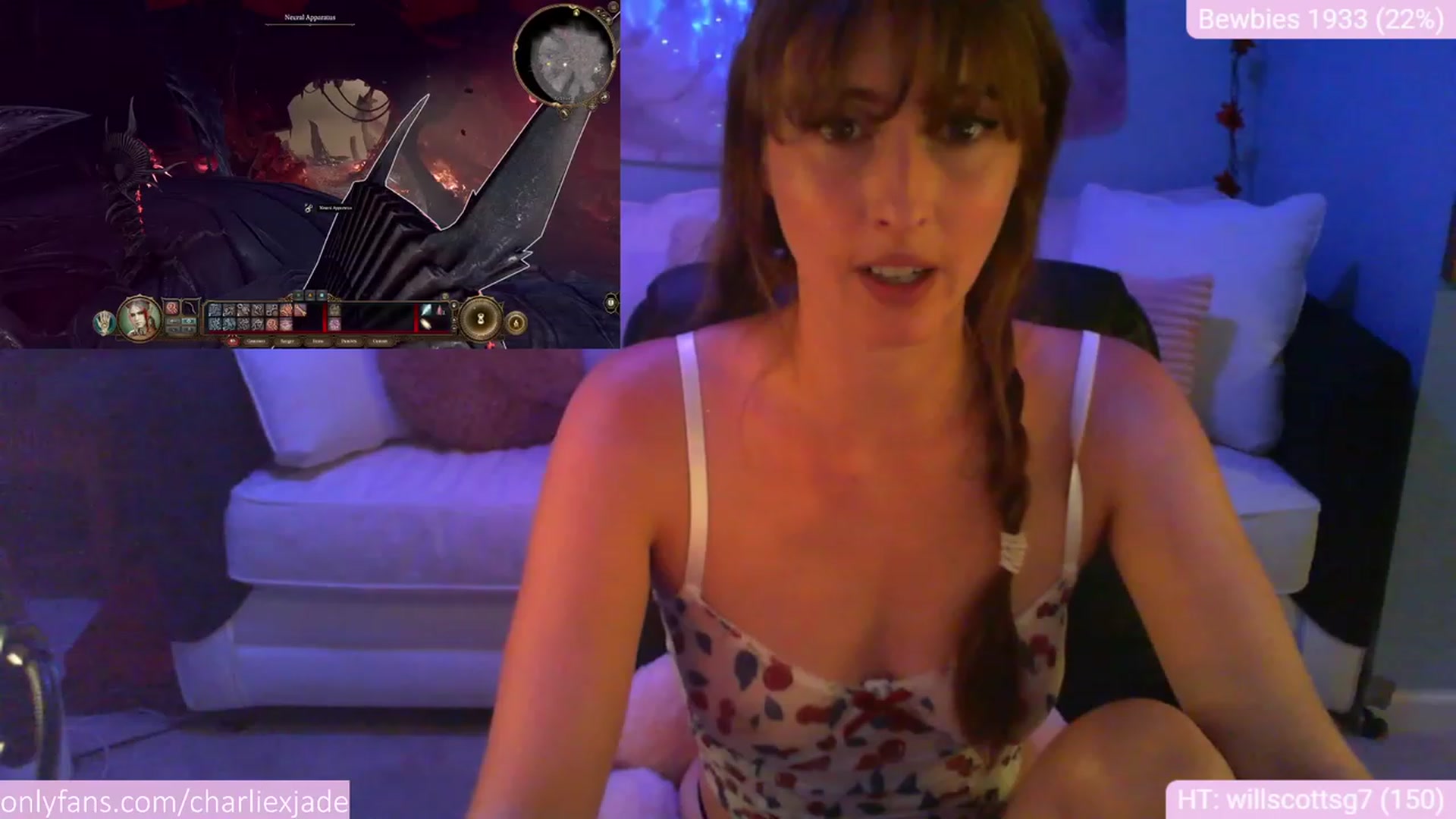 Gallery image thumbnail from Charliexjade's myfreecams stream on, 08/28/2023, 04:21 image 10 of 20
