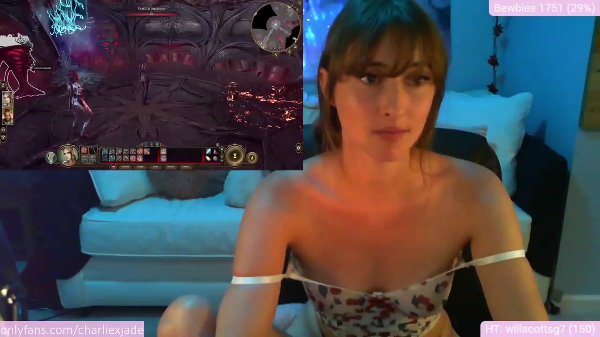 Gallery image thumbnail from Charliexjade's myfreecams stream on, 08/28/2023, 04:21 image 18 of 20