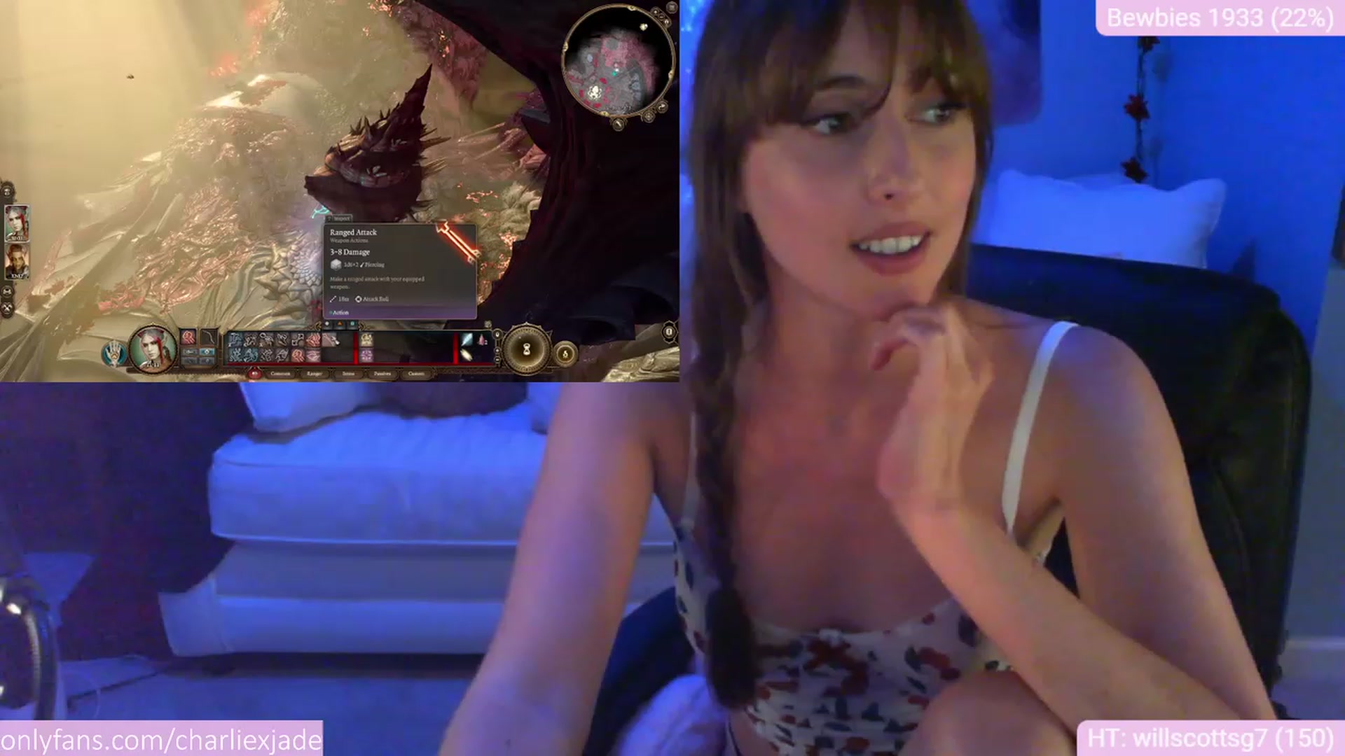 Gallery image thumbnail from Charliexjade's myfreecams stream on, 08/28/2023, 04:21 image 12 of 20