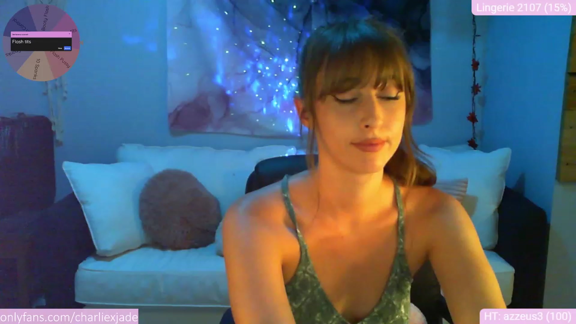 Gallery image thumbnail from Charliexjade's myfreecams stream on, 08/31/2023, 04:23 image 11 of 20
