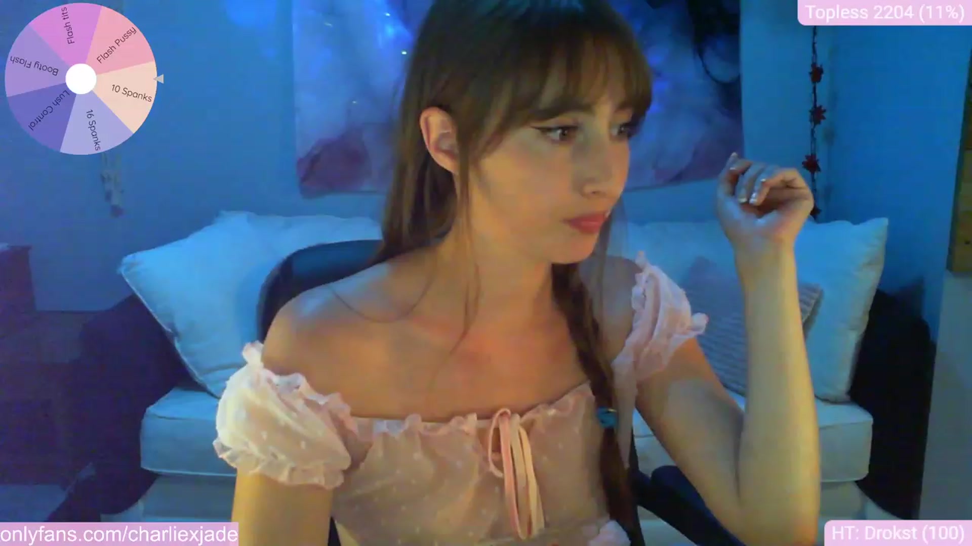 Gallery image thumbnail from Charliexjade's myfreecams stream on, 09/14/2023, 05:00 image 9 of 20