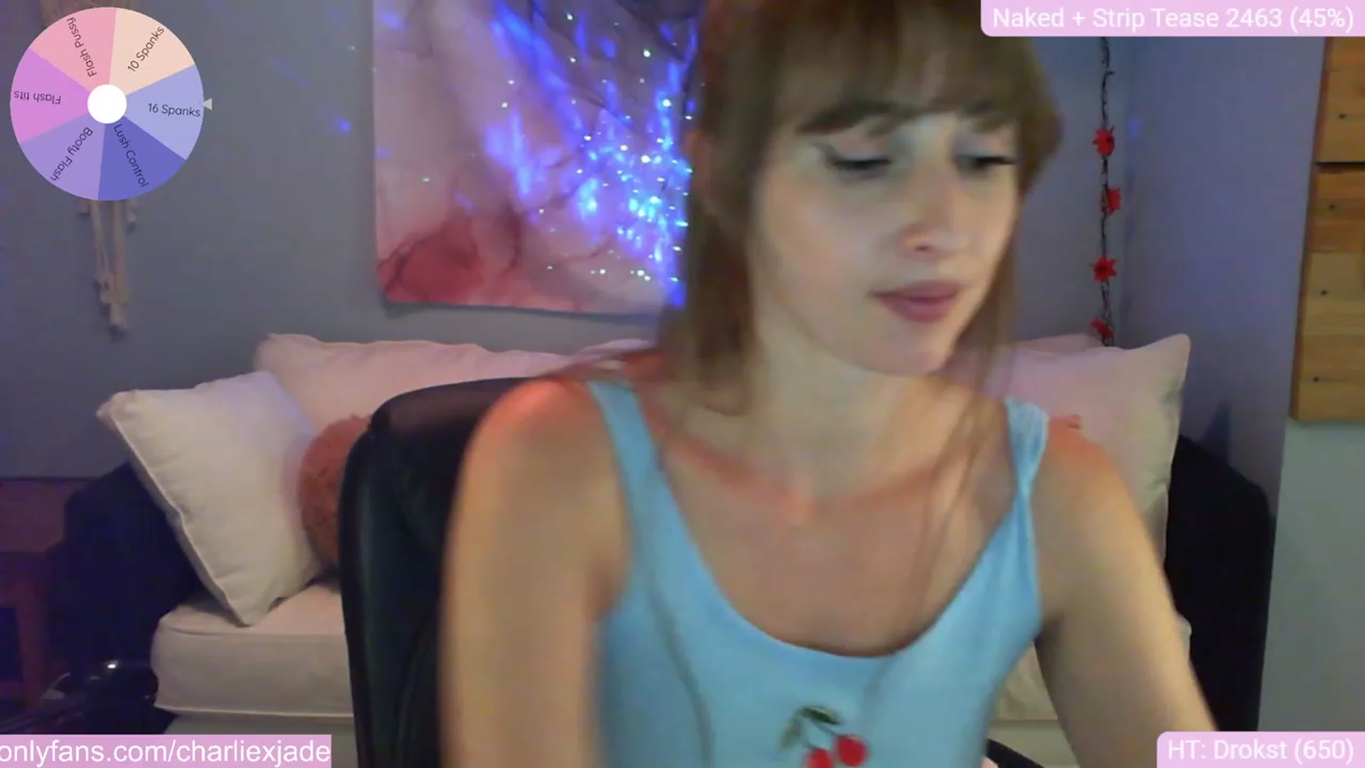 Gallery image thumbnail from Charliexjade's myfreecams stream on, 09/27/2023, 04:35 image 18 of 20