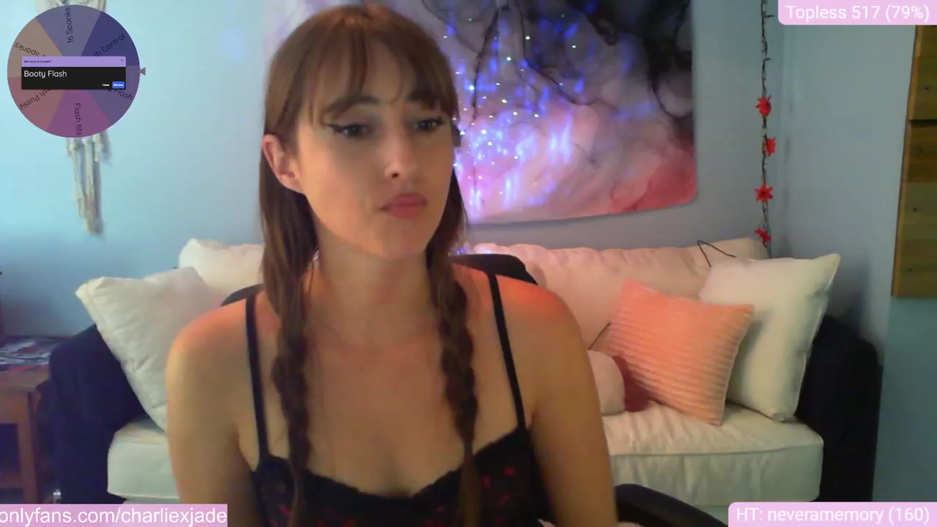 Gallery image thumbnail from Charliexjade's myfreecams stream on, 10/01/2023, 23:14 image 9 of 20